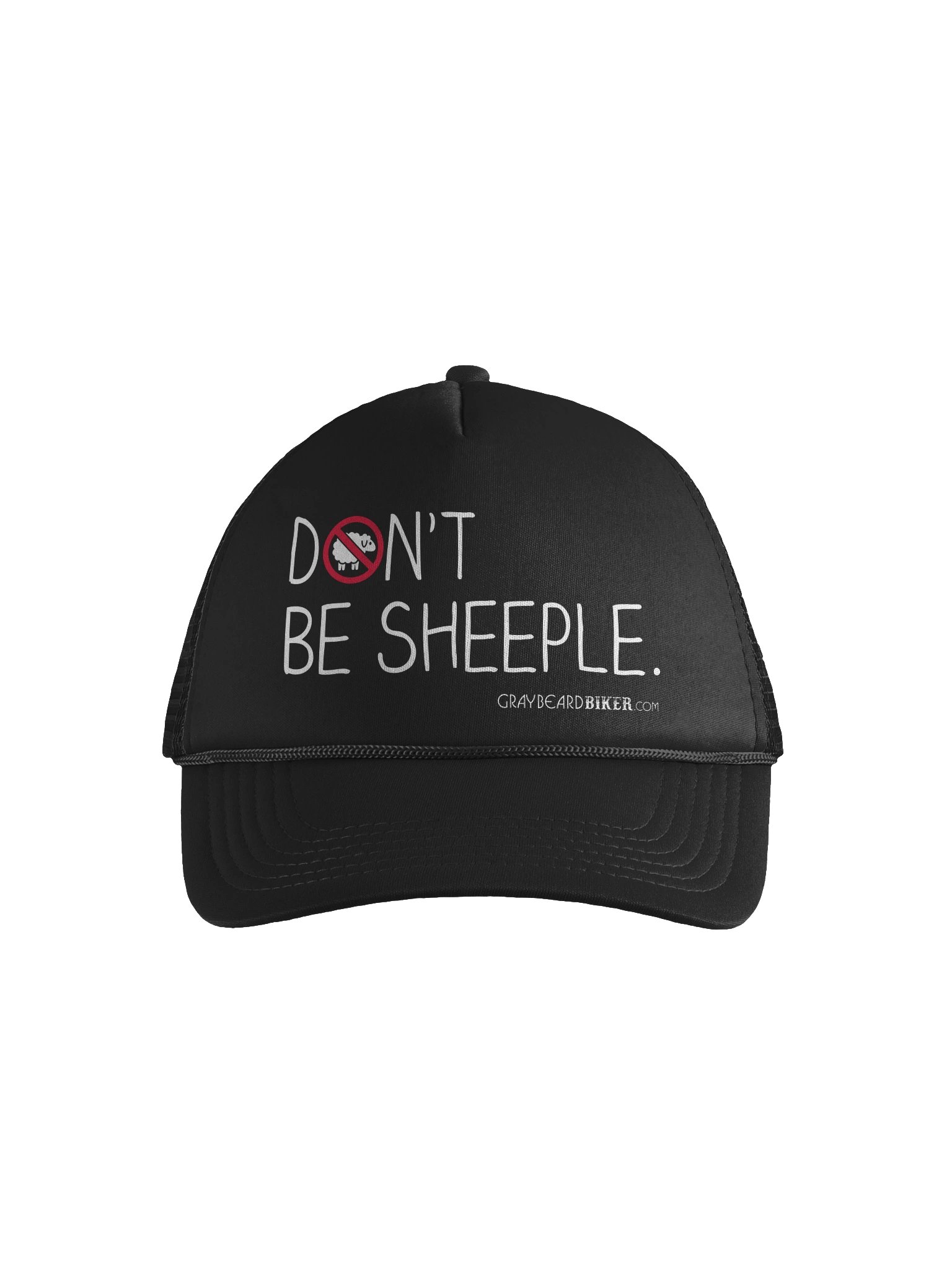 Don't Be Sheeple hat product image (2)