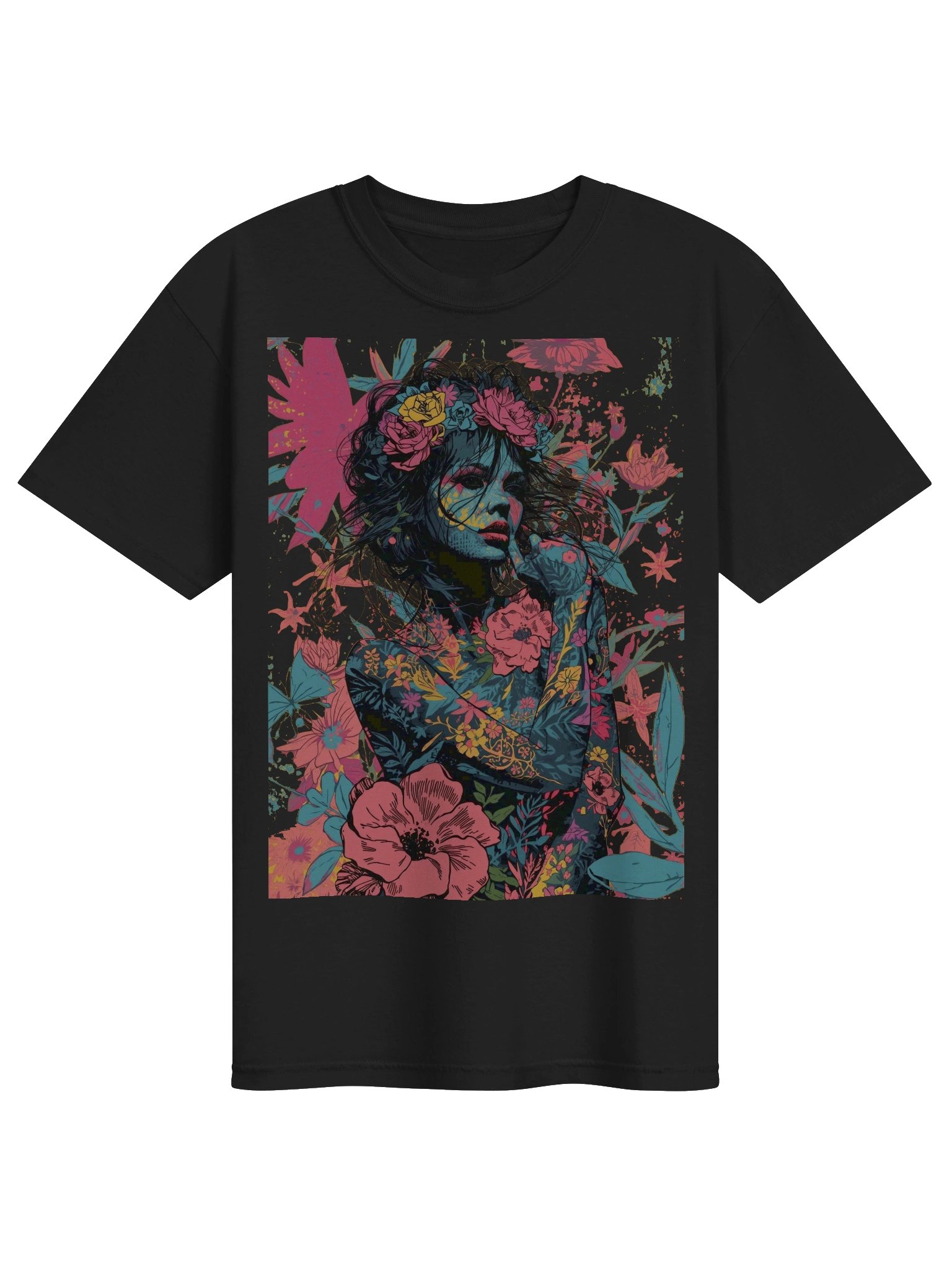 Rose Crown Heavyweight Tee product image (1)