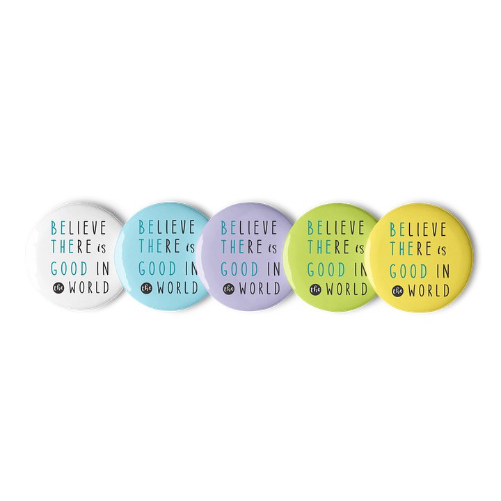 Believe there is Good in the World Pin Set product image (2)