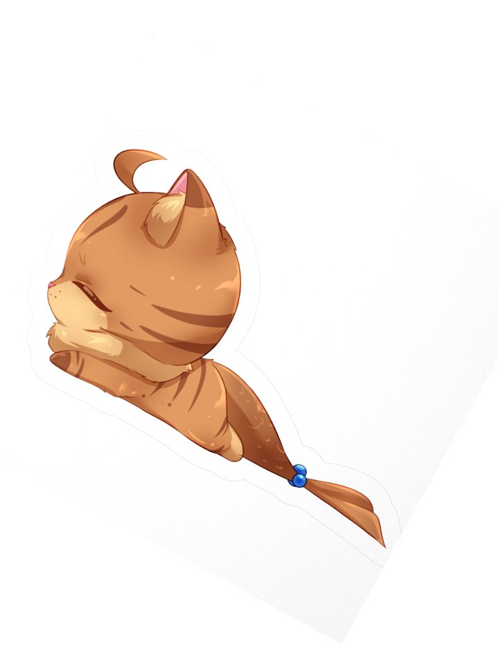 Arwen Laying Sticker product image (5)