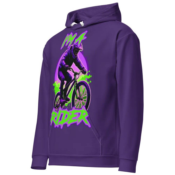 Novelty AOP I'm A Rider Hoodie product image (2)