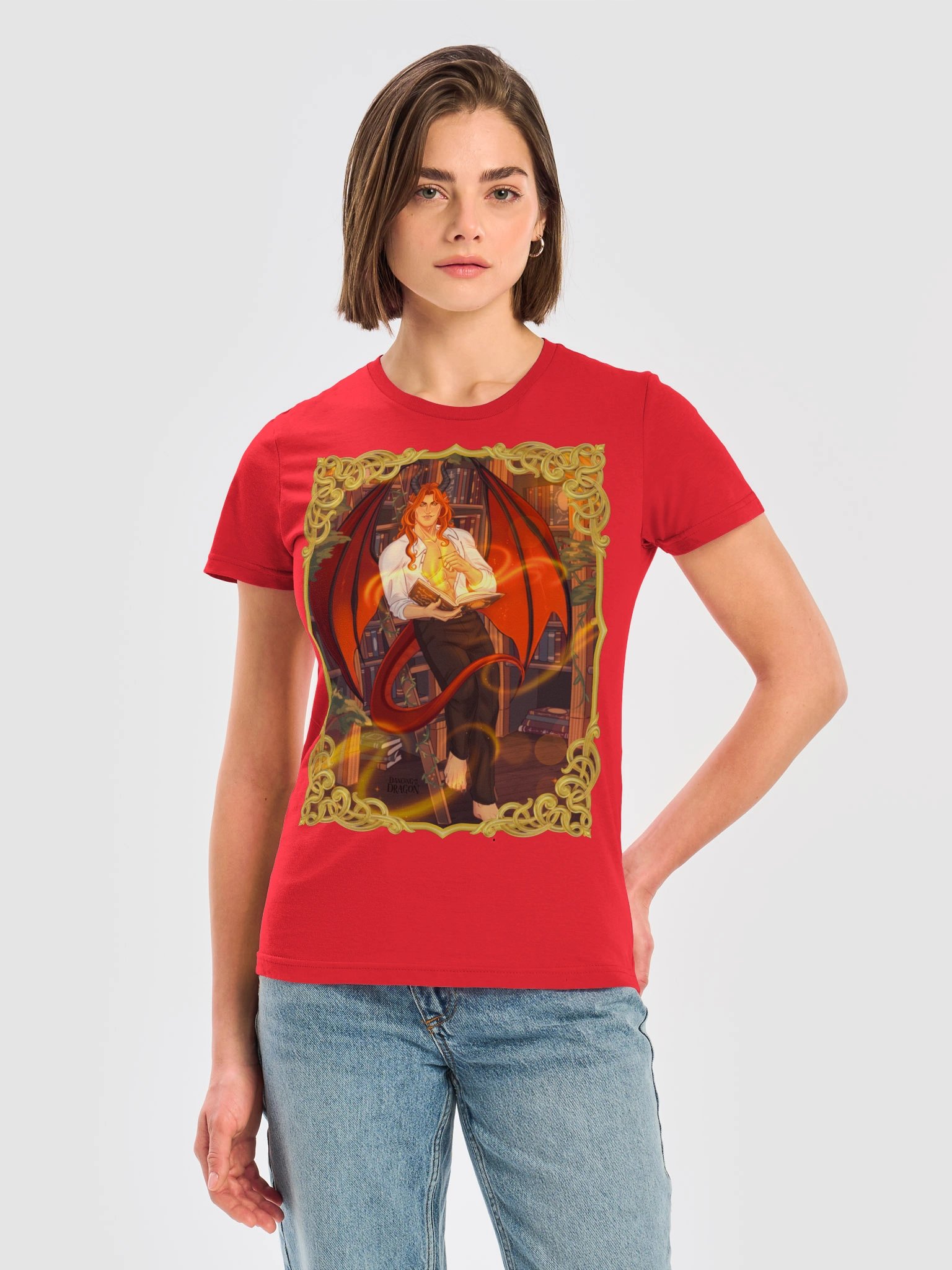 Book Dragon Women's Tee product image (2)