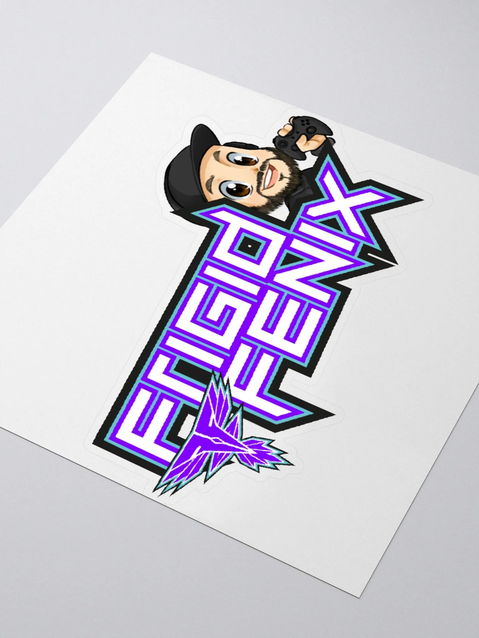 FrigidFenix Full Logo Sticker product image (3)