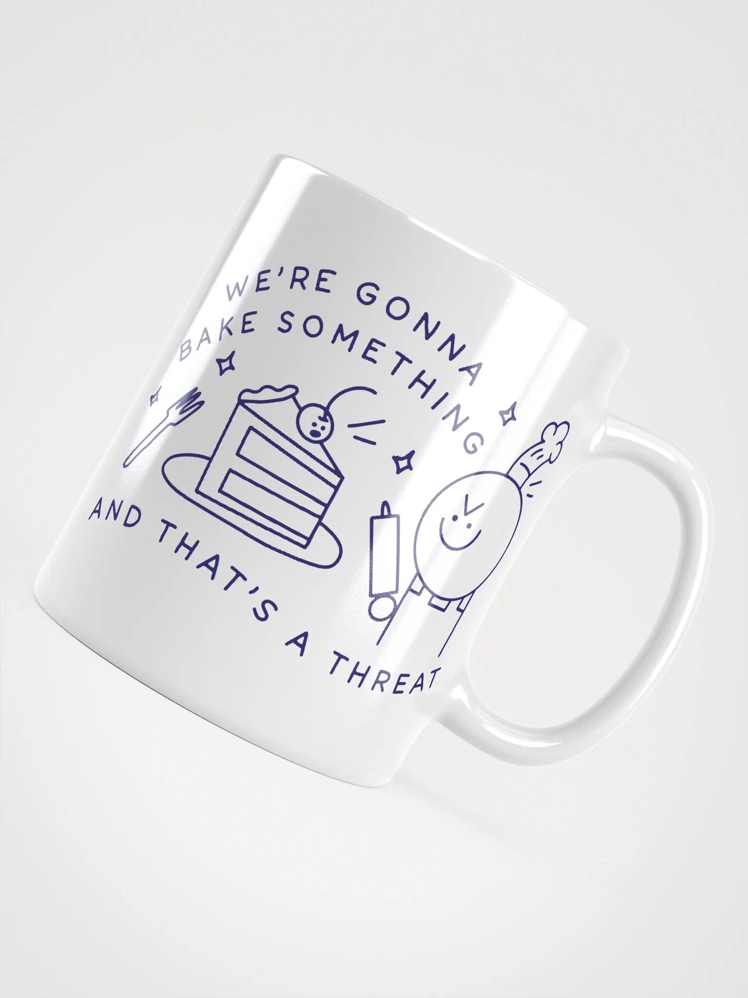 'And That's a Threat' Mug product image (4)