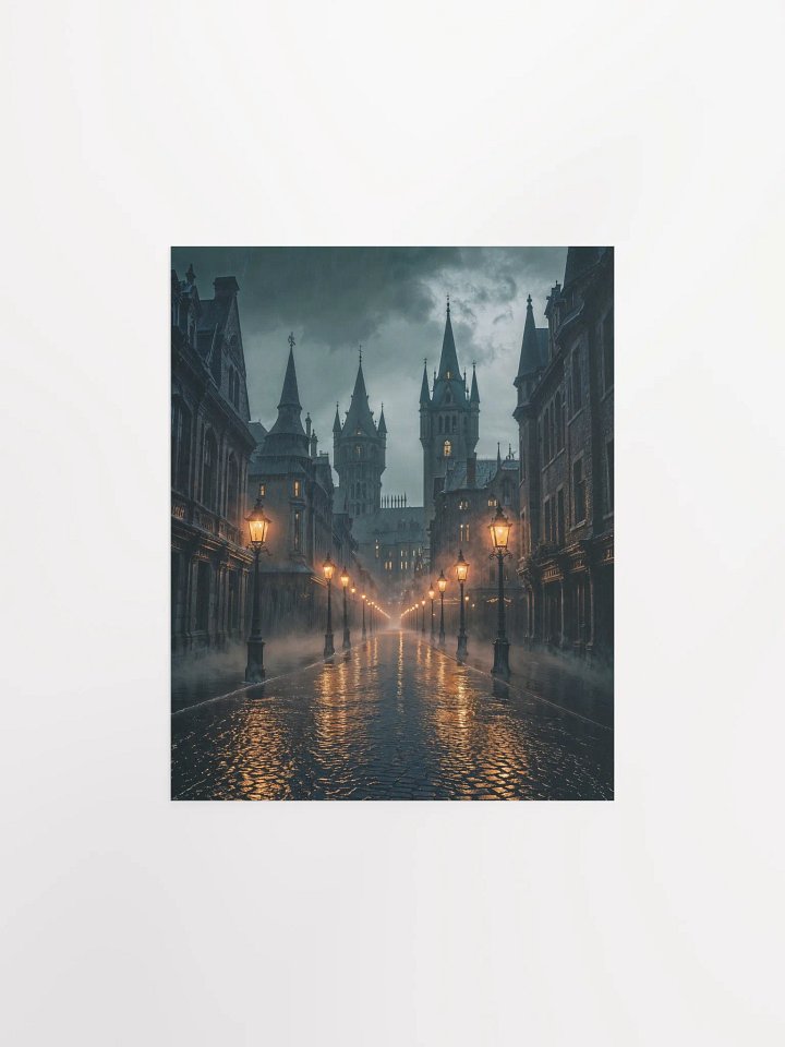 Gothic Rainlit Reverie Matte Poster product image (5)