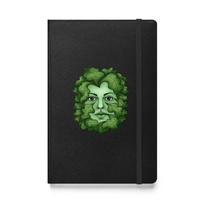Green Goddess Bound Notebook product image (1)