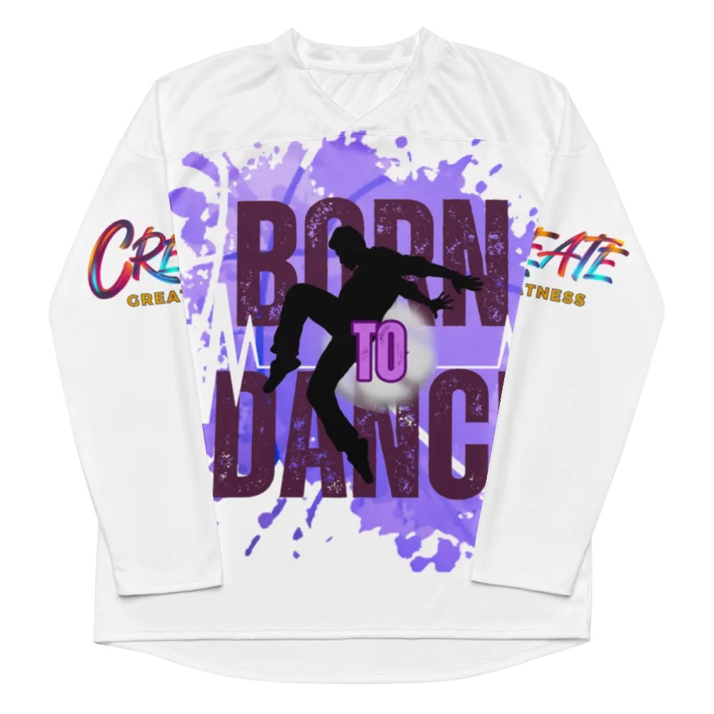 Dynamic Born to Dance His Silhouette Hockey Jersey product image (1)