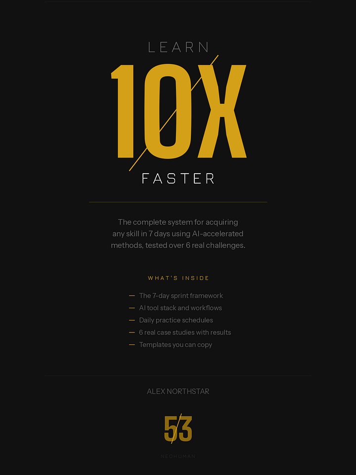 The Neohuman FAST Learning Playbook product image (1)