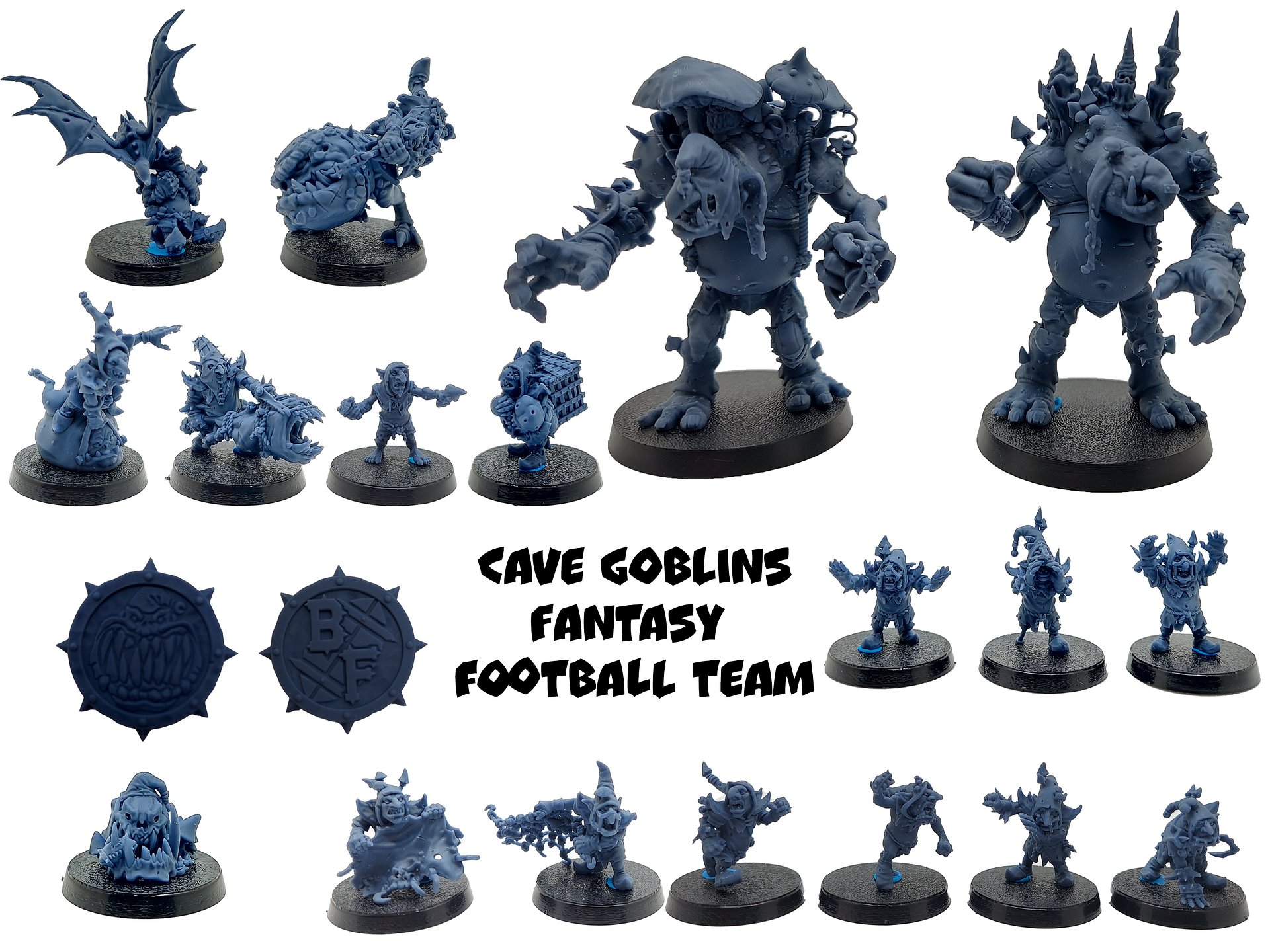 Cave Goblins Fantasy Football Team - Brutefun Miniatures product image (1)