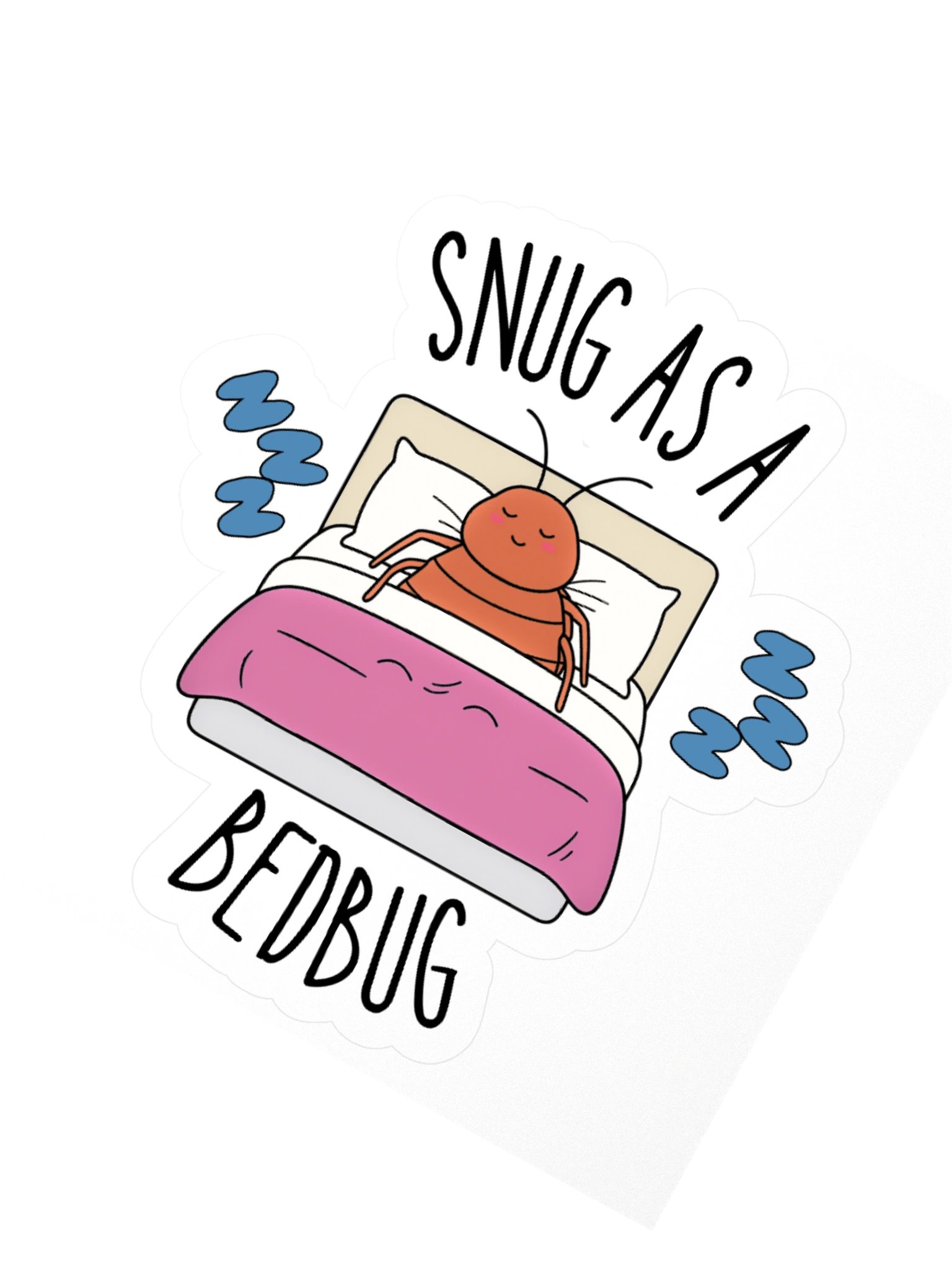 Bedbug Kiss Cut Sticker product image (2)