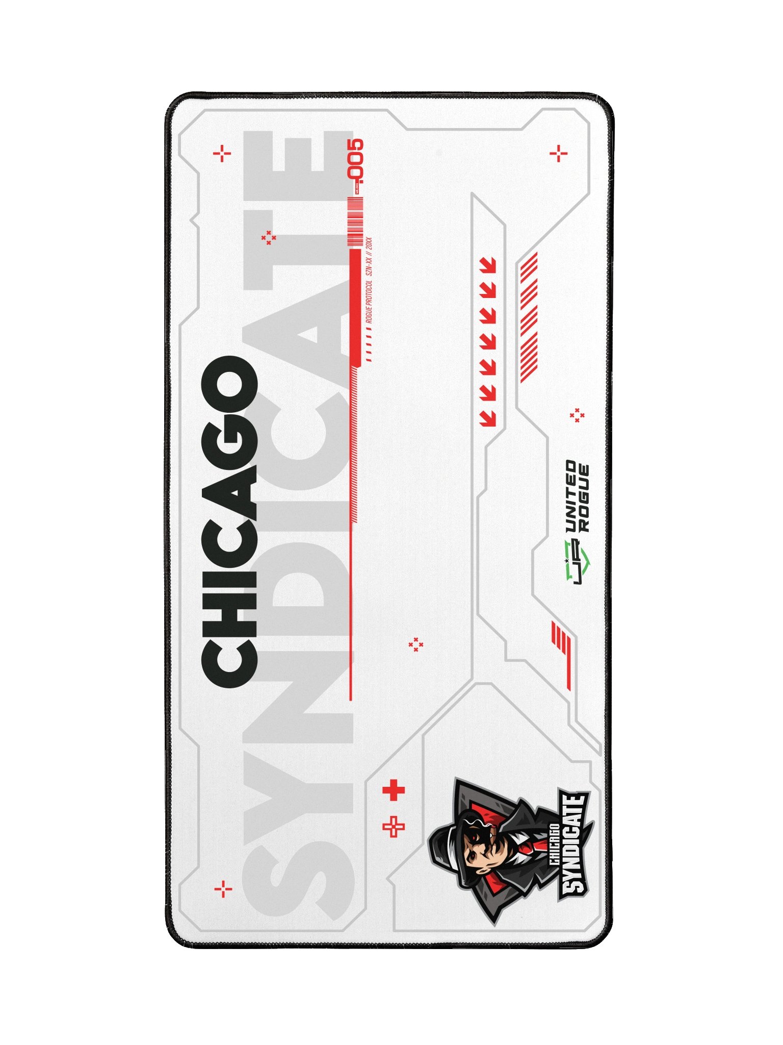 Chicago Syndicate White Desk Mat product image (2)