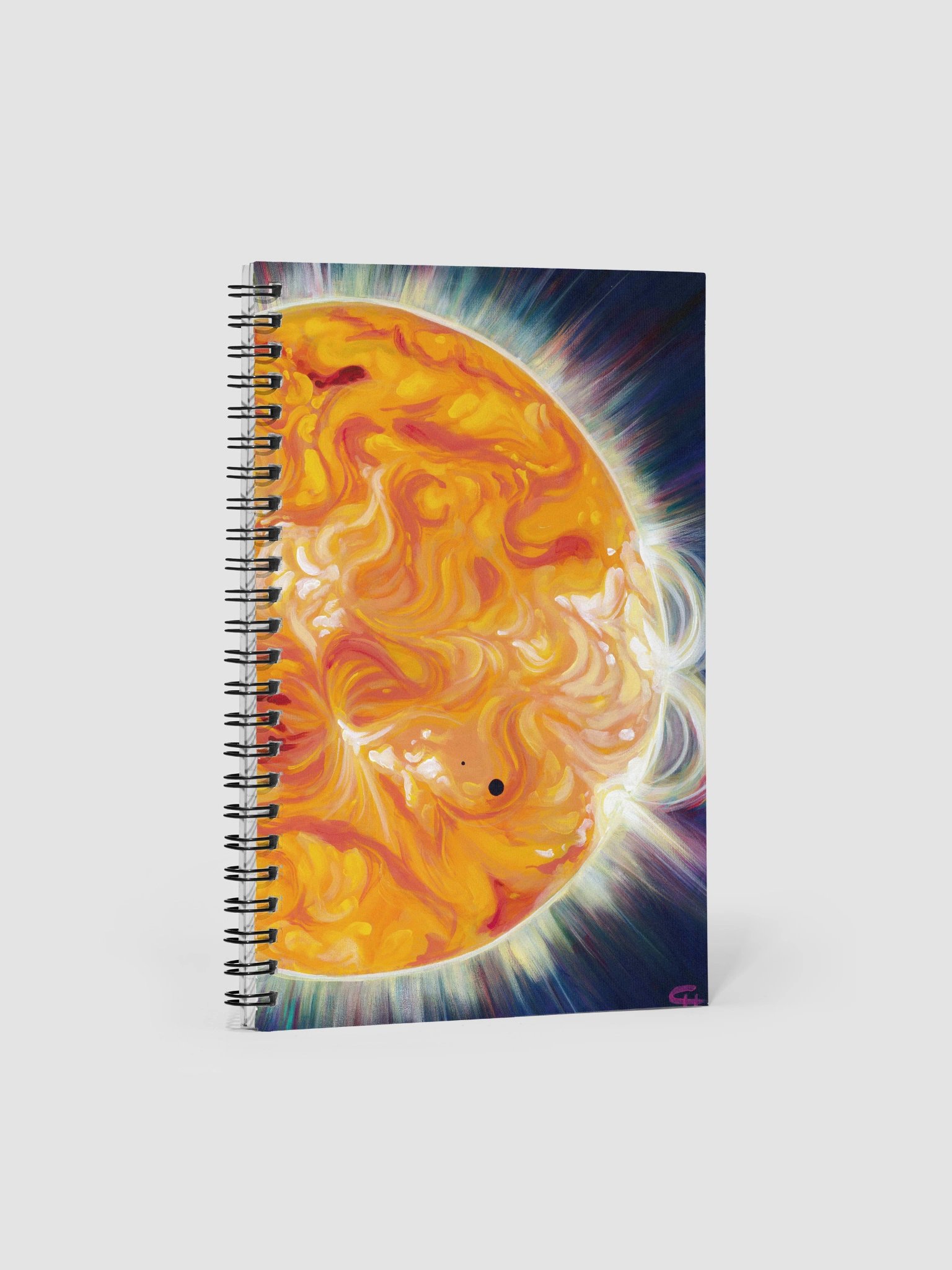 Solar Spiral Notebook product image (1)