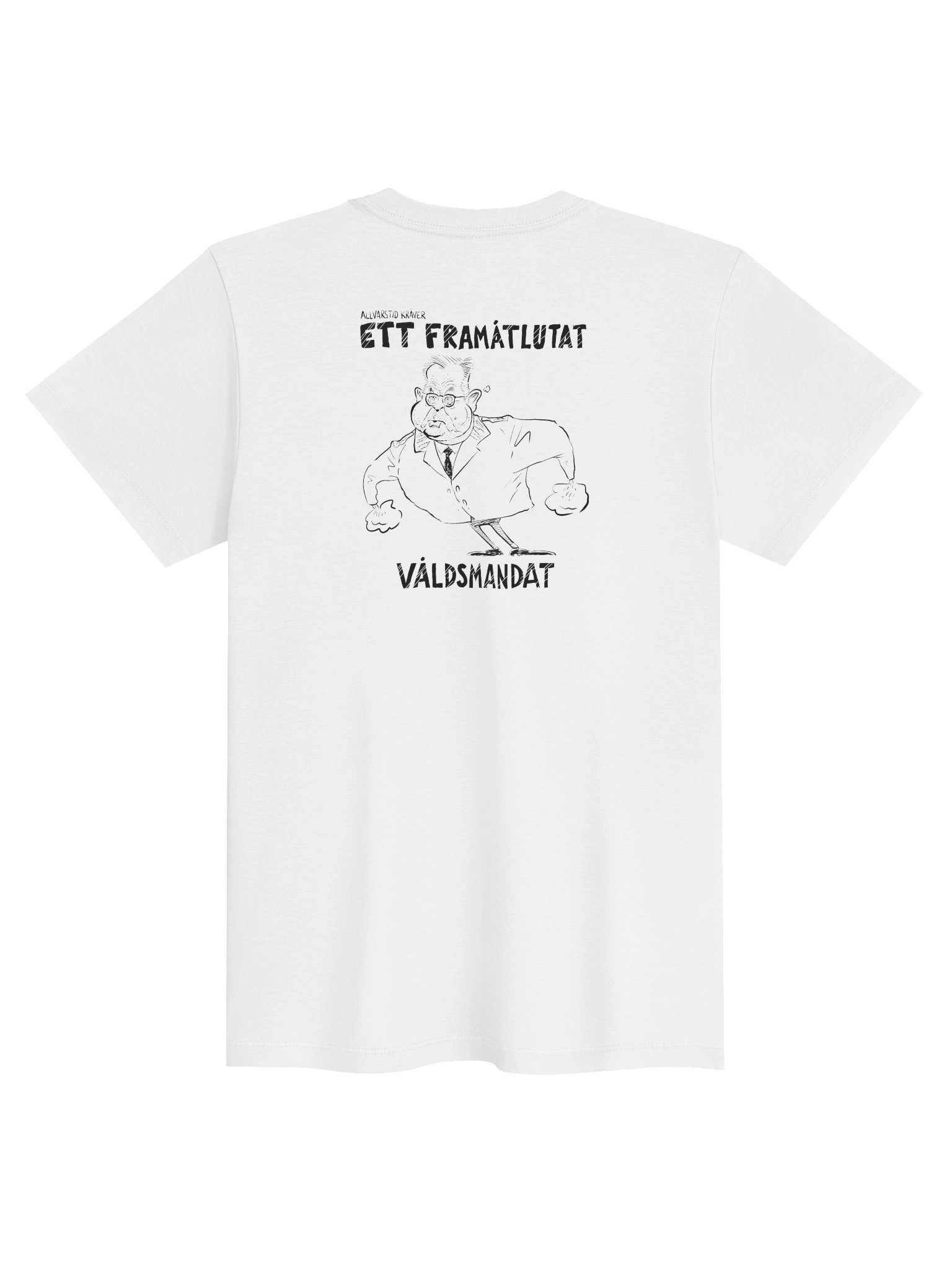 Framåtlutat våldsmandat - Dam T-shirt (signed by @Kluddniklas!) product image (9)