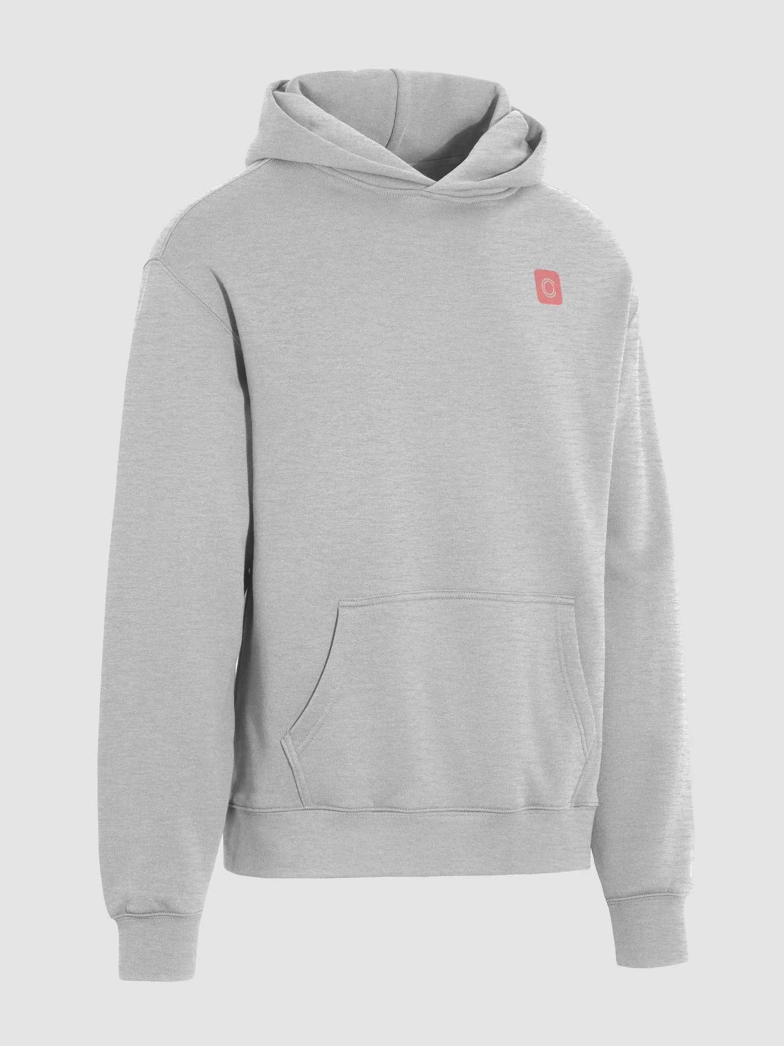 Oversized Hoodie - Gray product image (4)