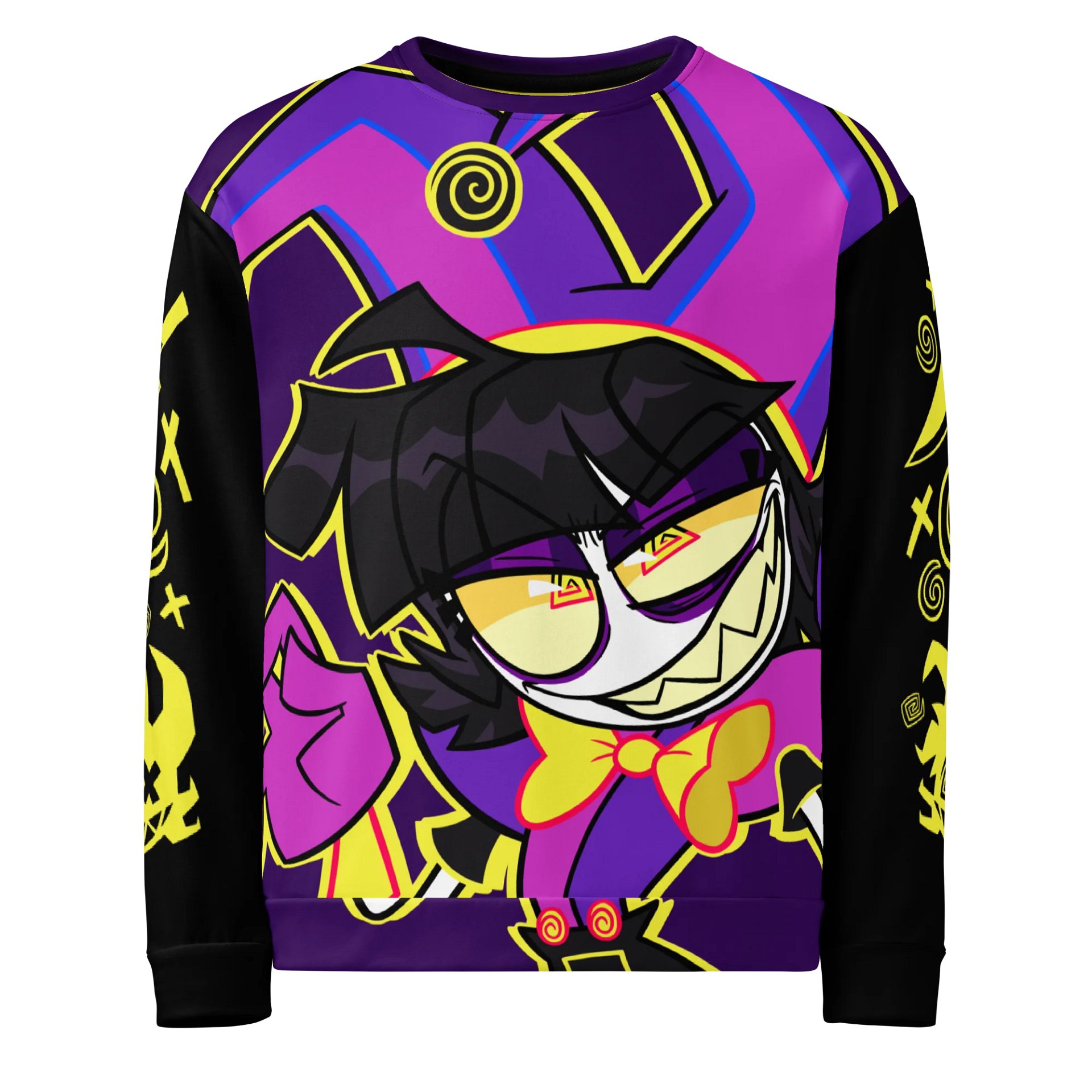A Little Bit Bad - POX All Over Longsleeve! (Purple/Black) product image (1)