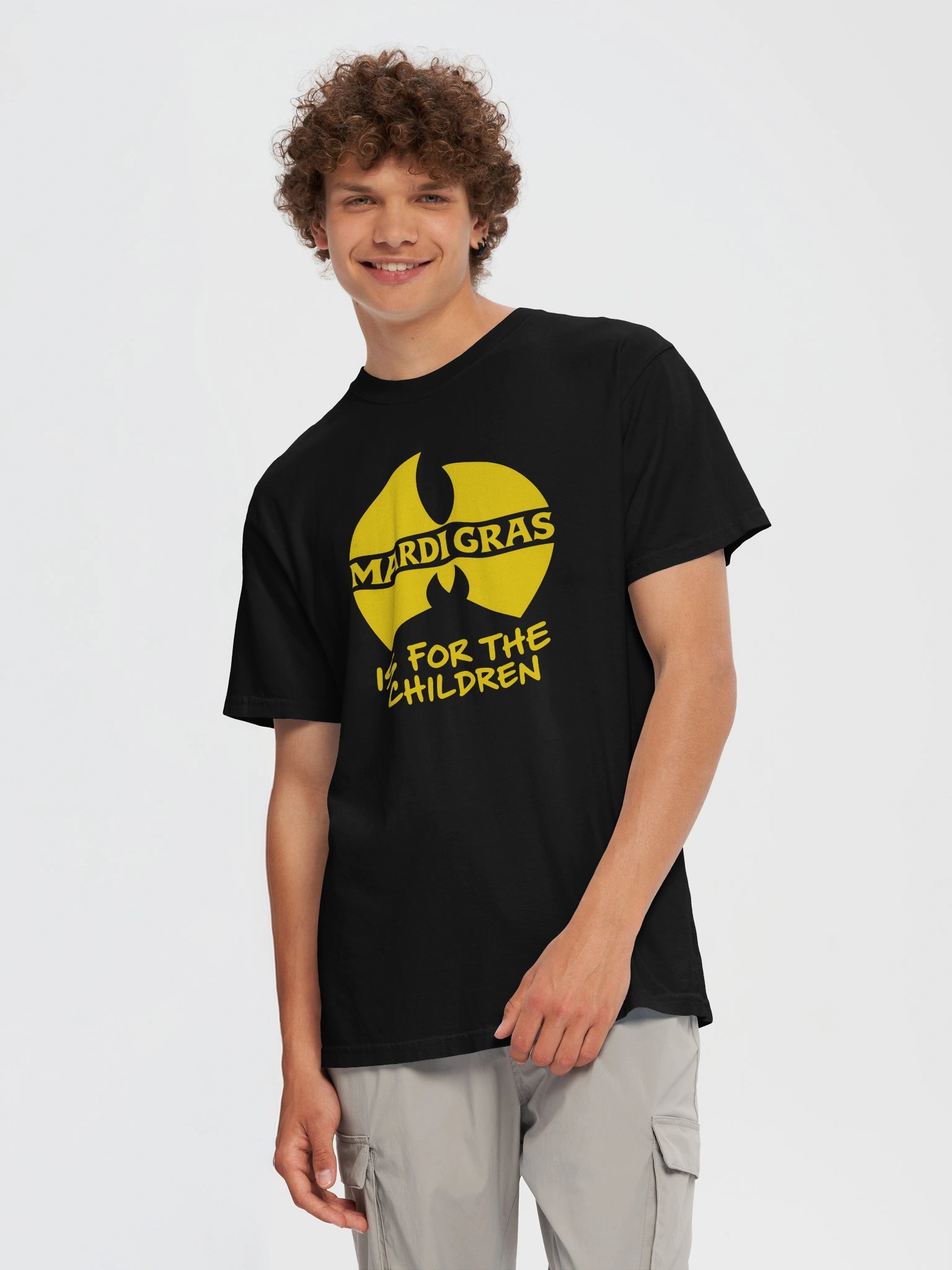 Mardi Gras Is for the Children Tee | New Orleans Hip-Hop Mashup Shirt product image (7)
