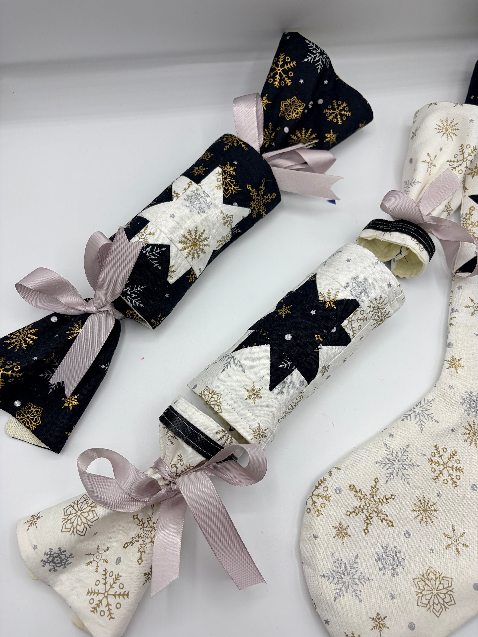 Sawtooth Star Christmas Sewing Pattern Bundle. Cracker, Crown, Stocking, Jokes. PDF Patterns & Tutorials product image (9)