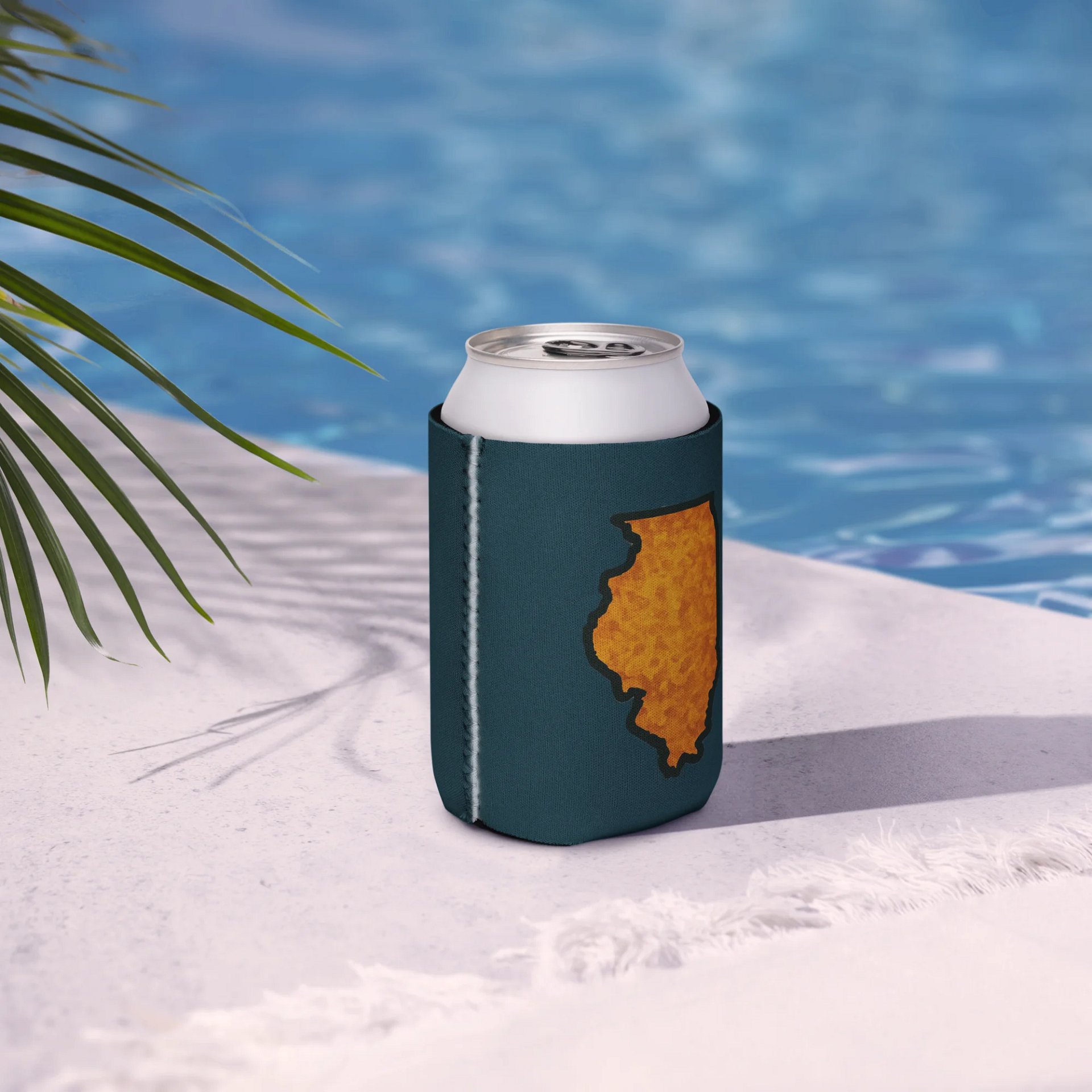 Sassy Illinois Stylized Can Cooler product image (7)