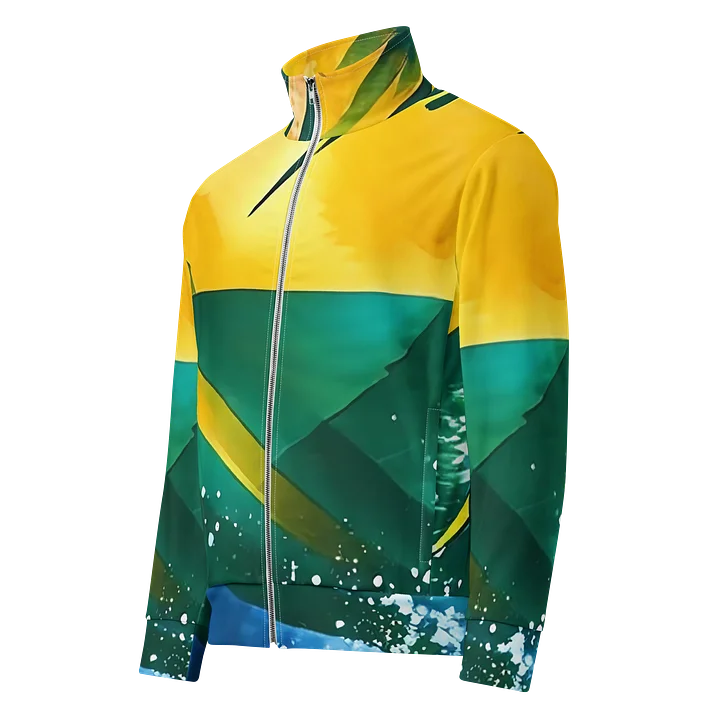 Abstract Diplomat Print - SVG - Caribbean Apples | Unisex Track Jacket product image (1)