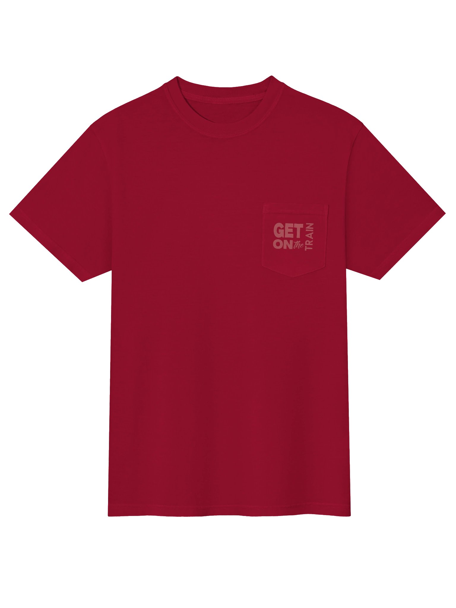 24hr Train Pocket Tee - Pink product image (4)