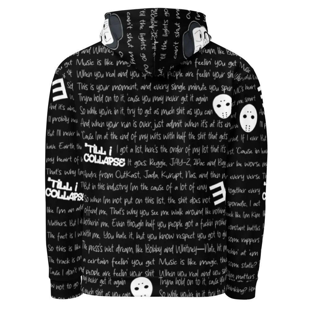 'Till I Collapse - Eminem - BLACK - Unisex Hoodie product image (3)