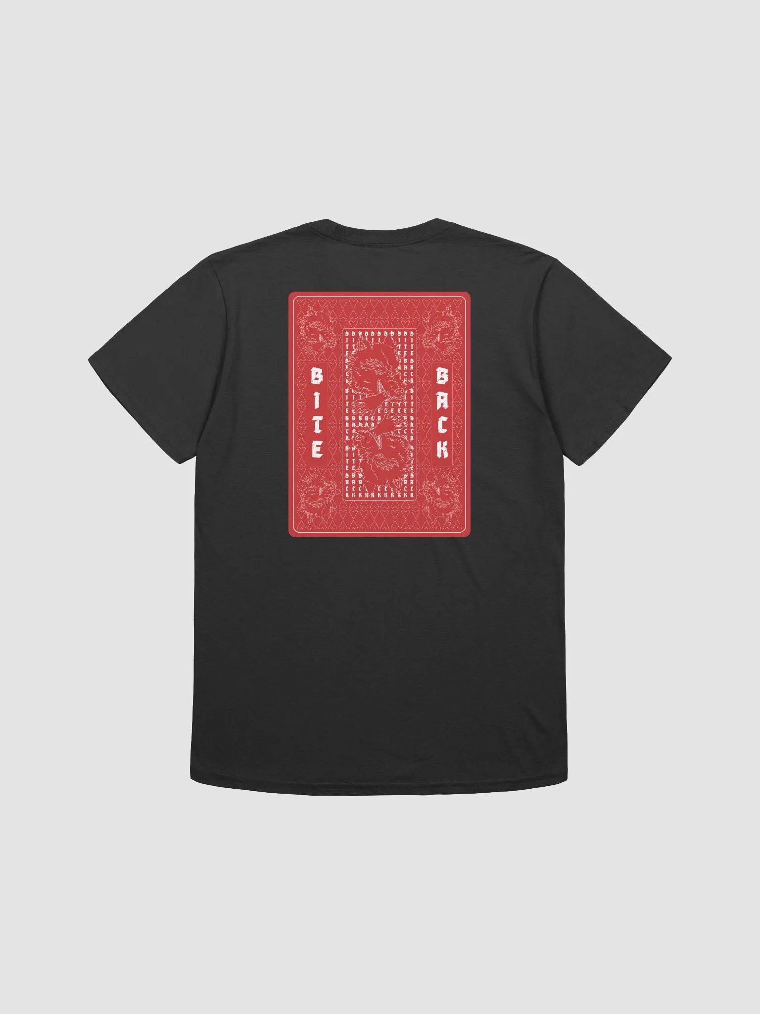 Bite Back red card shirt product image (2)