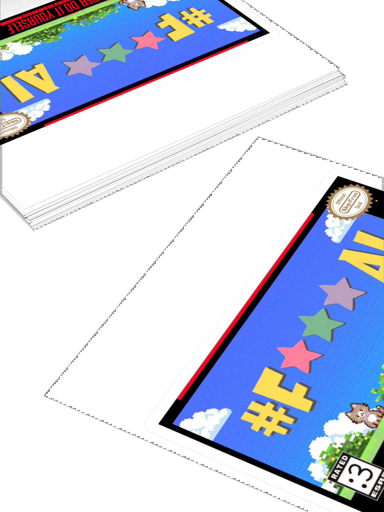 #F*** AI Stickers product image (4)