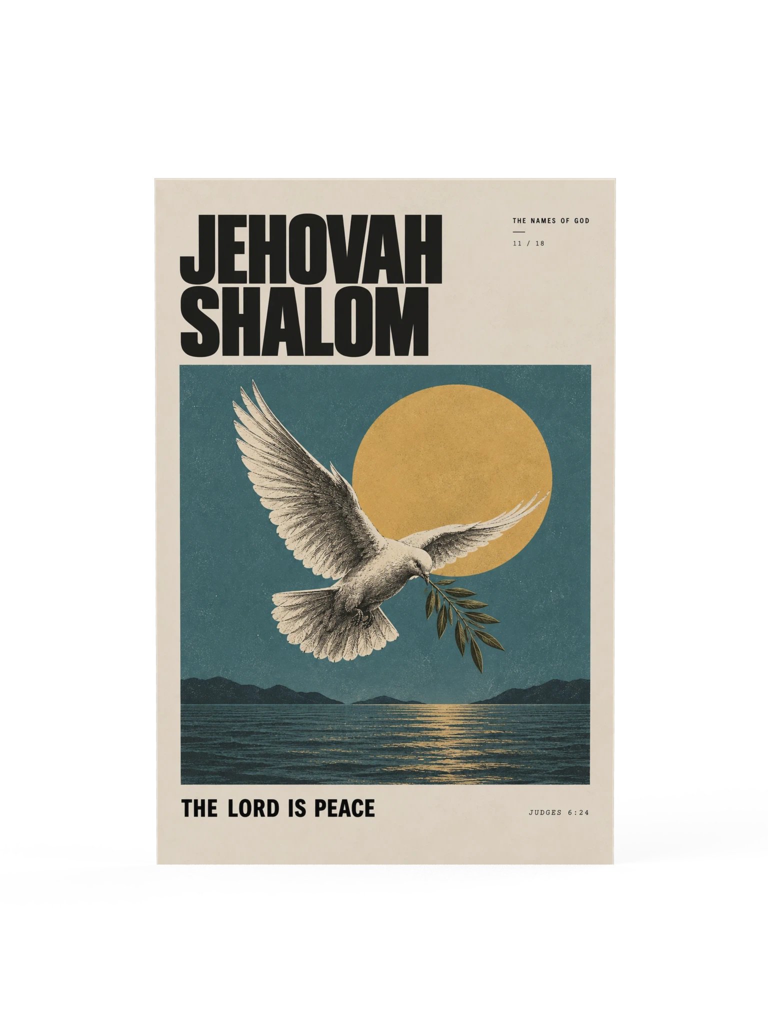 Jehovah Shalom | Names of God Art Print product image (1)