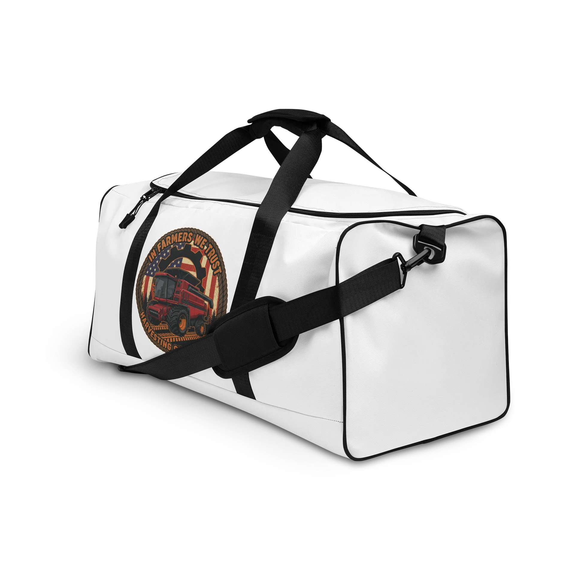 In Farmers We Trust All-Over Duffle Bag product image (3)