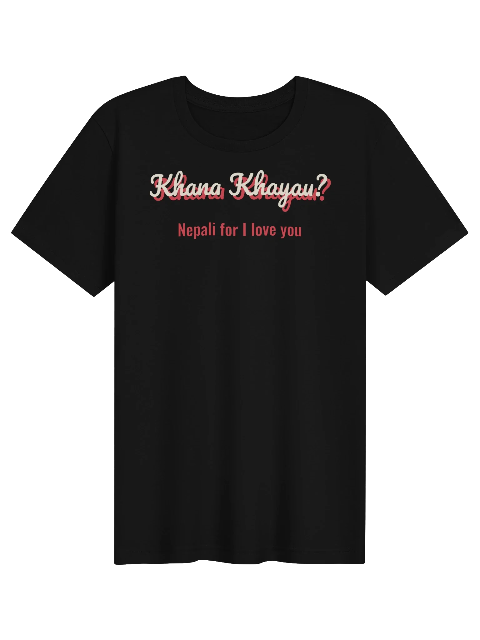 Khana Khayau? unisex tee in Black