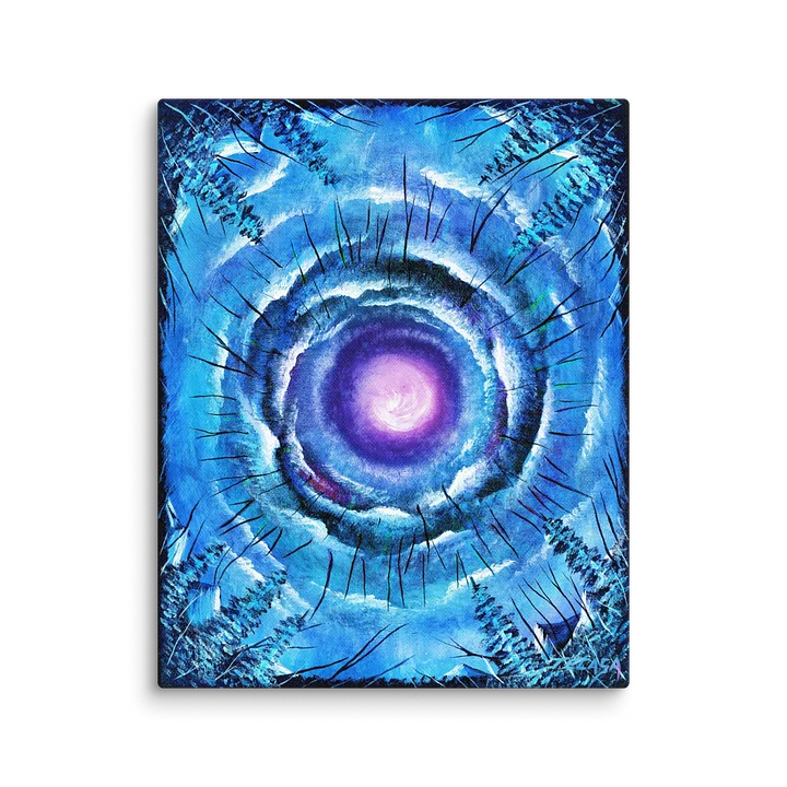 An Upside World (Variant 2) | Canvas Print | Wall Art Decoration | Abstract product image (1)