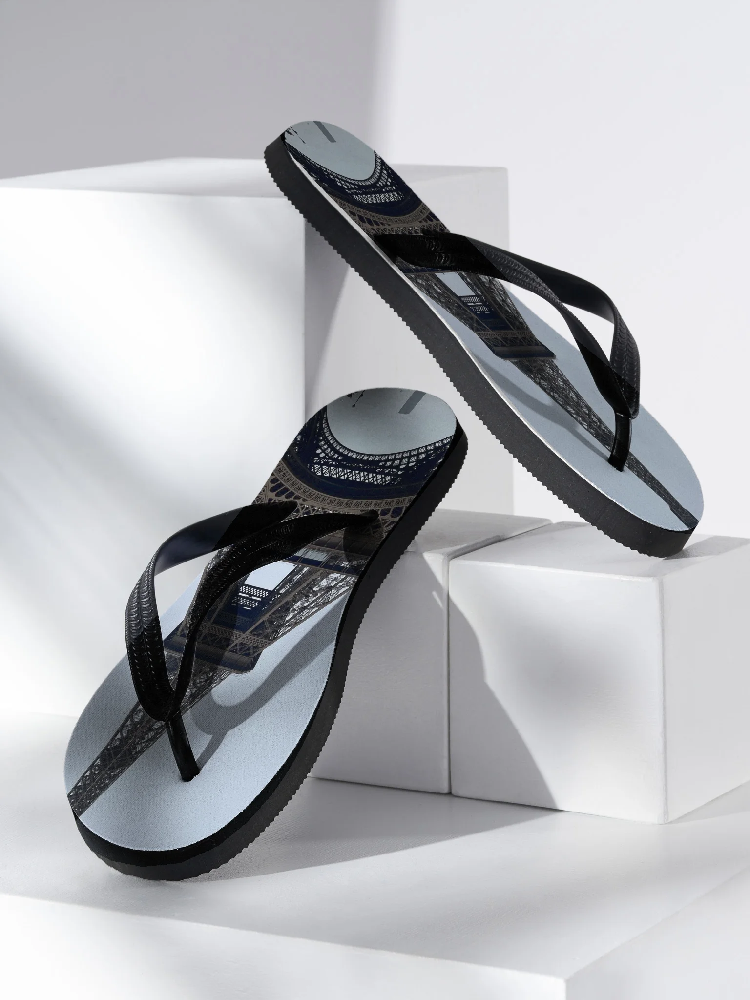 Eiffel Tower Reflection Flip-Flops product image (2)