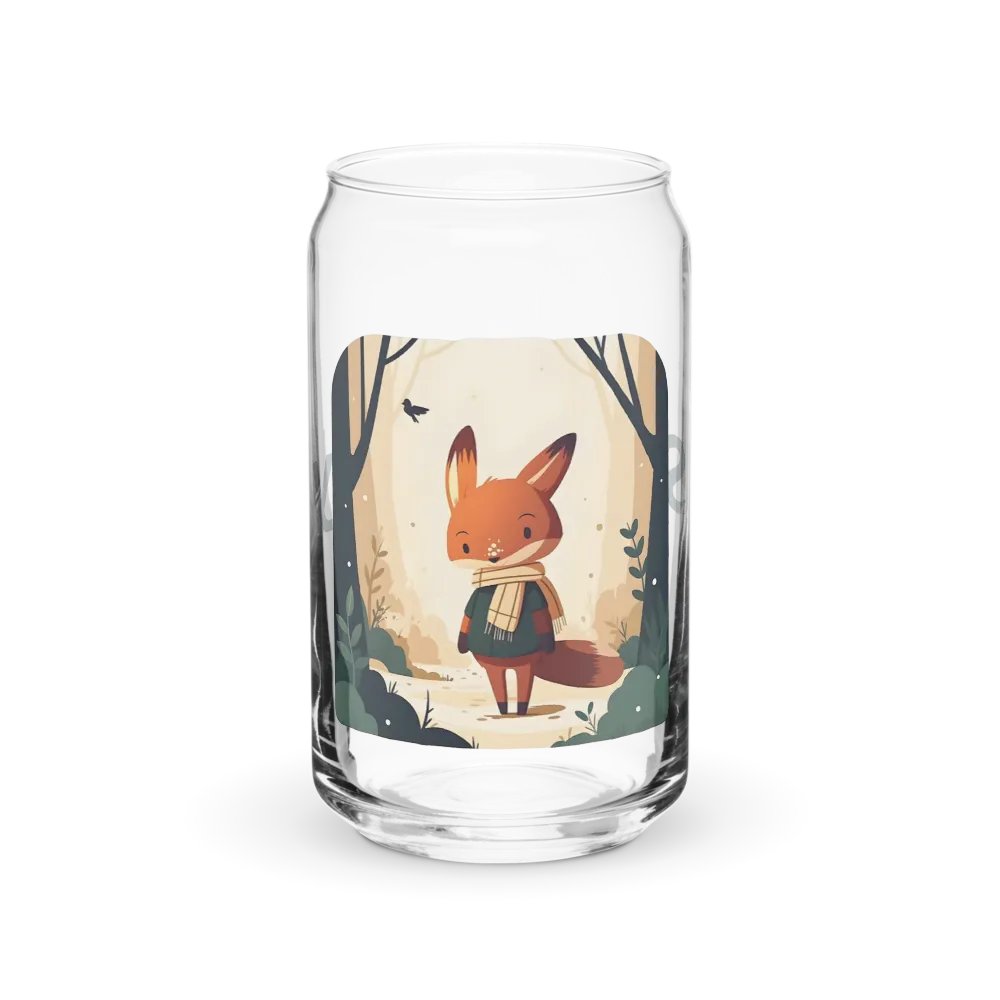 Cozy Forest Fox Glass product image (1)
