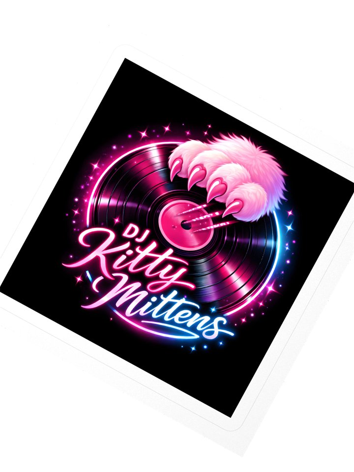 KITTY HAS KAWAII CLAWS - STICKER product image (4)