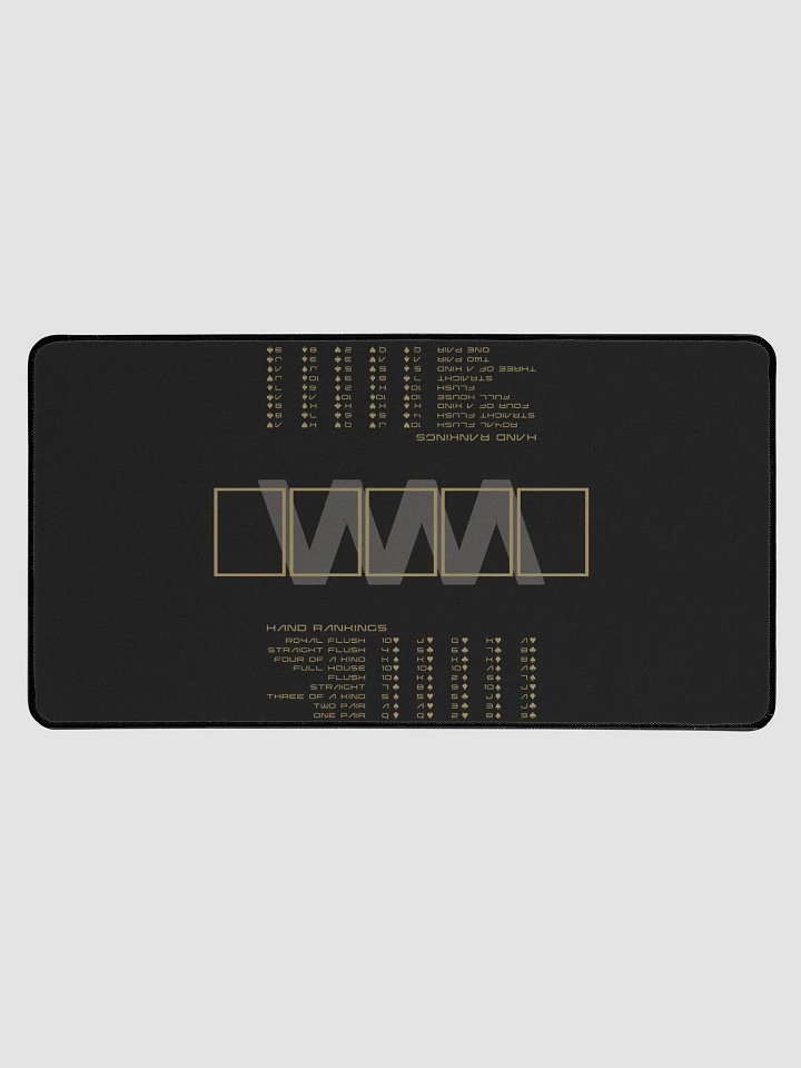 Royal Flush Desk Mat - Poker Hand Rankings product image (1)