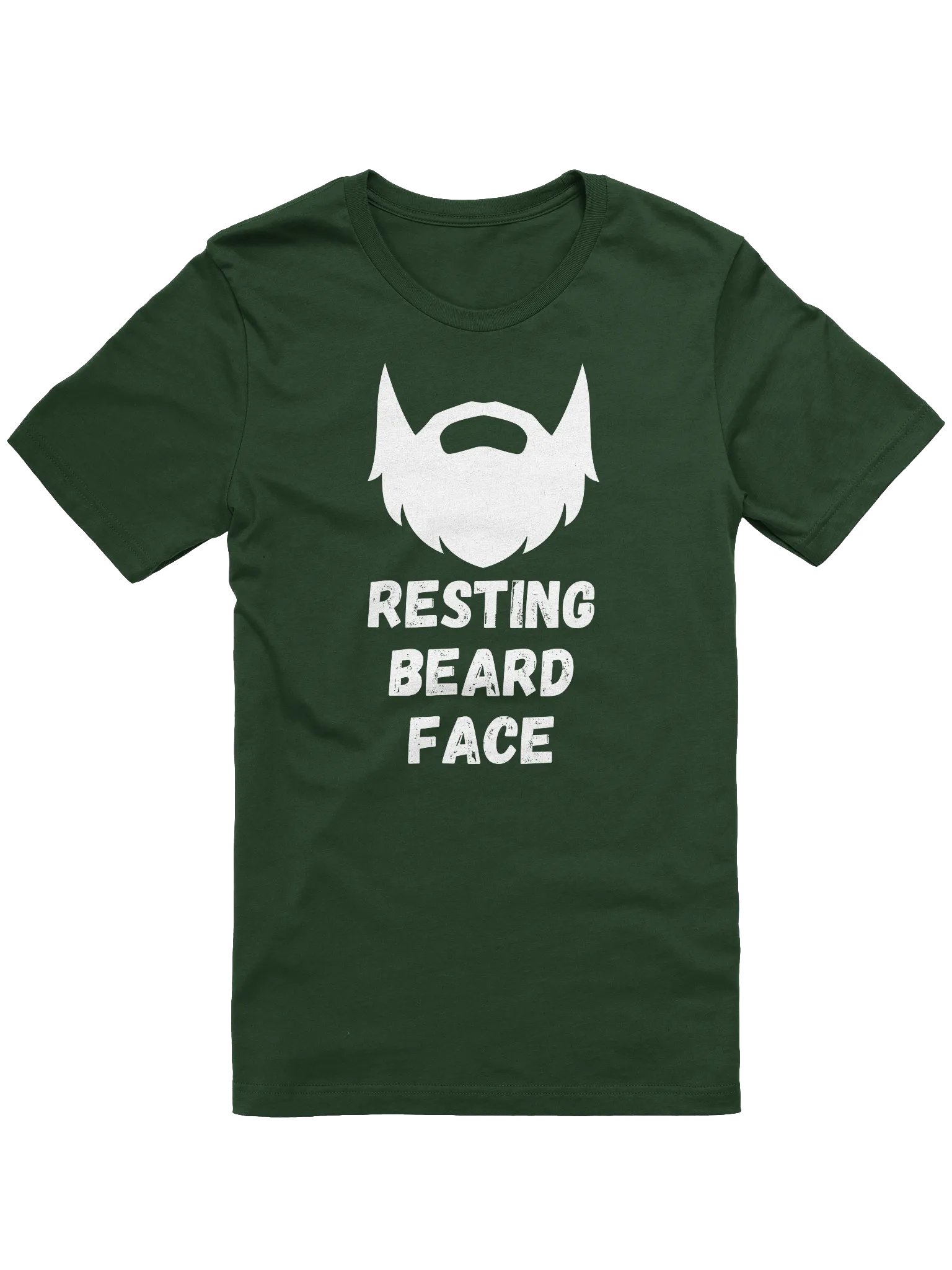 Resting Beard Face Tee (Dark) product image (1)