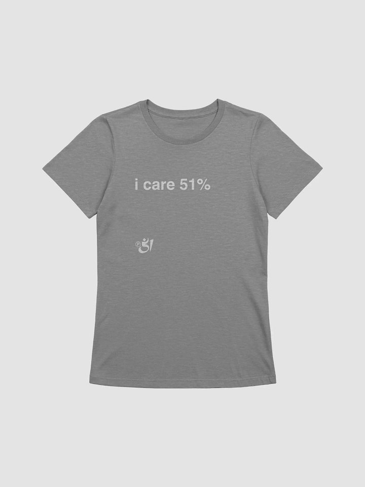 i care 51% tee product image (1)