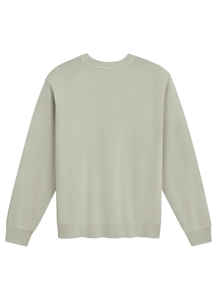 < CHALANT 3 variant #1a1a1a pigment dyed crew product image (2)