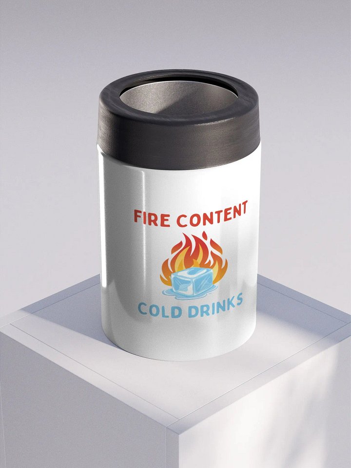 Fire Content Koozie product image (1)