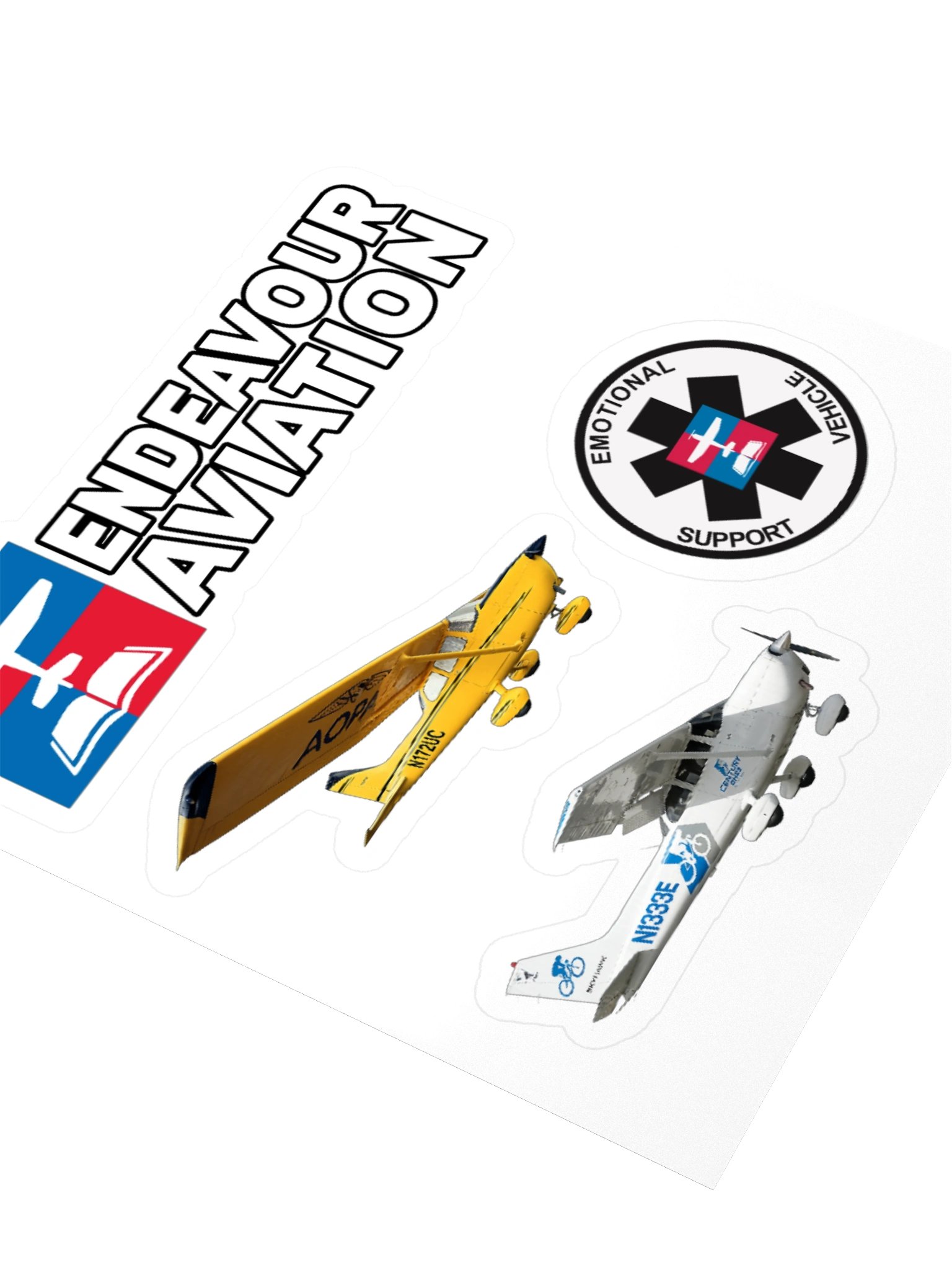 Endeavour Aviation Kiss Cut Stickers product image (8)