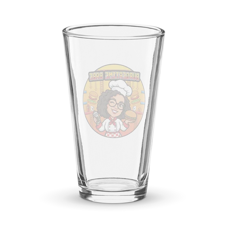 BurgerTimeBabe Shaker Pint Glass product image (2)