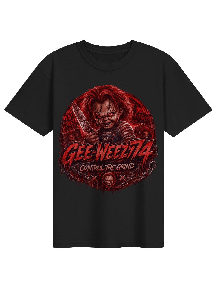 🔥 GeeWeezy74 “Play Time” Horror Tee 🔥 product image (1)