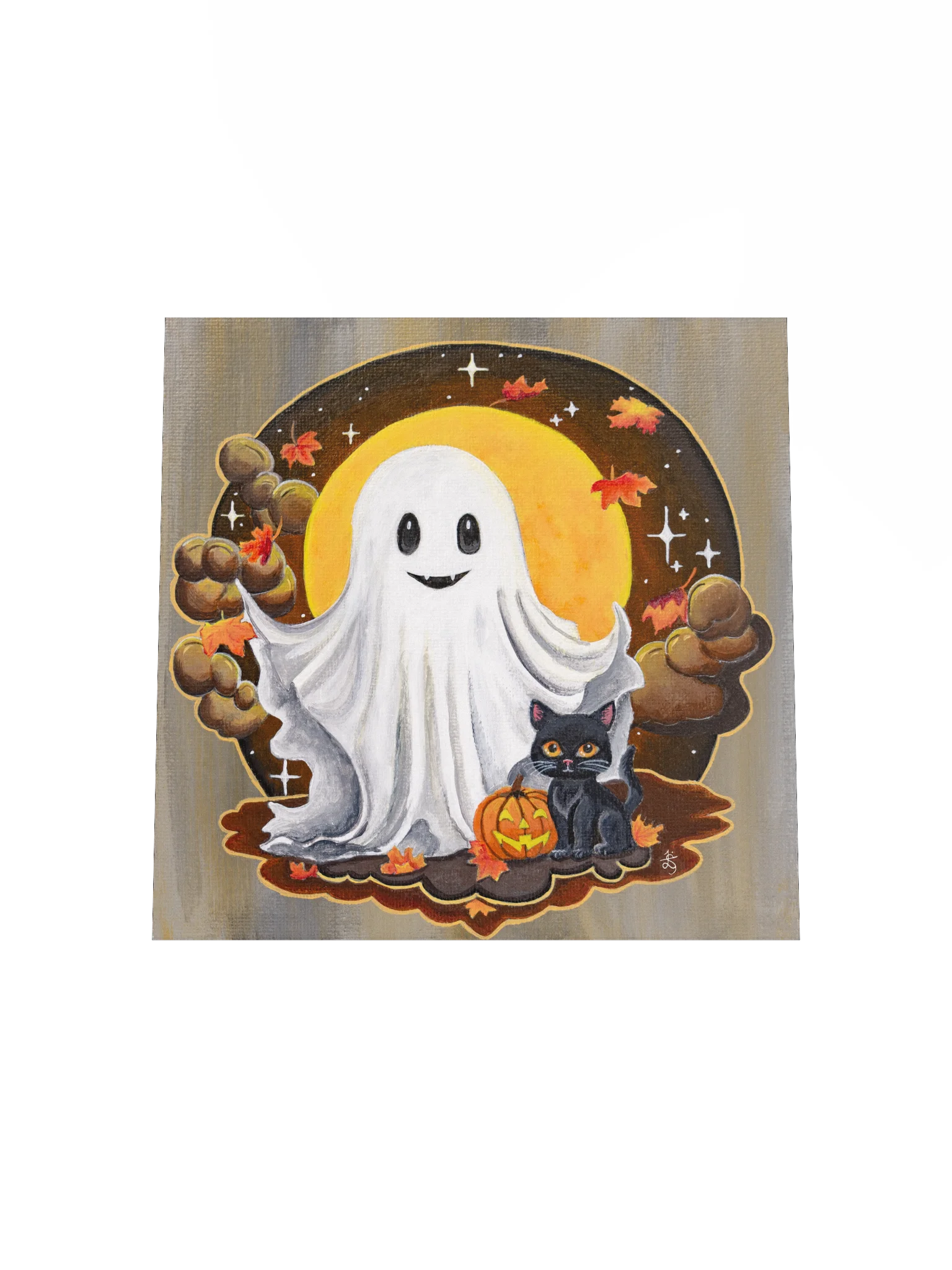 Fall Ghost Original Art Print product image (4)