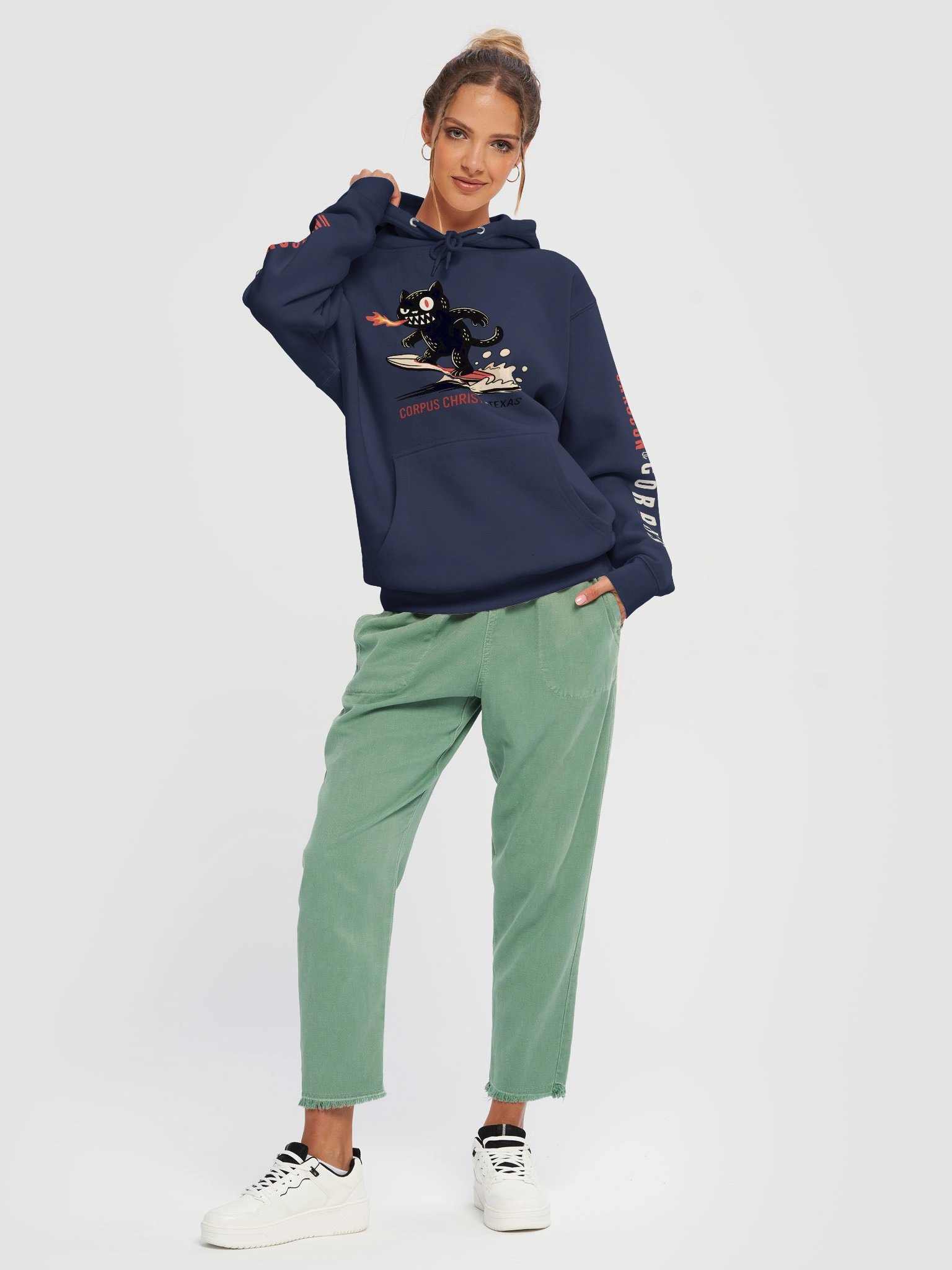 Corpus Christi Hoodie - Surfer Hoodie by UnkoCon product image (5)