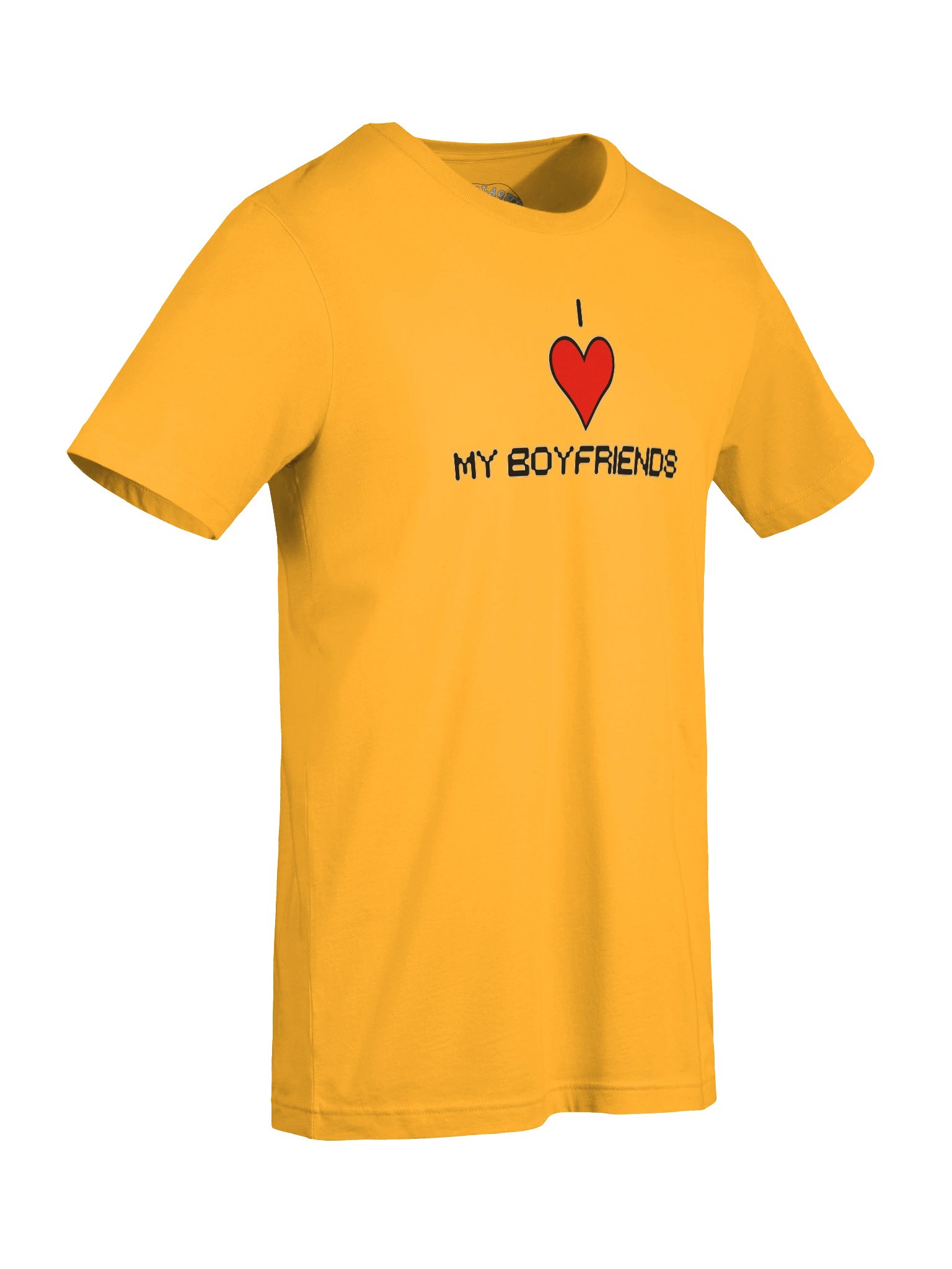 I Love My Boyfriends Super Soft White Ink Tee product image (45)