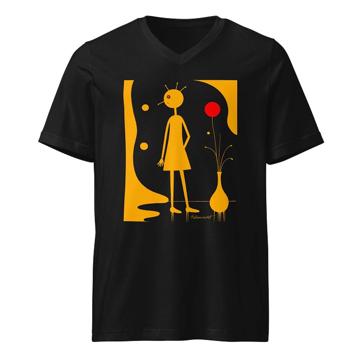 Bella+Canvas Short Sleeve V-Neck Jersey T-Shirt product image (1)