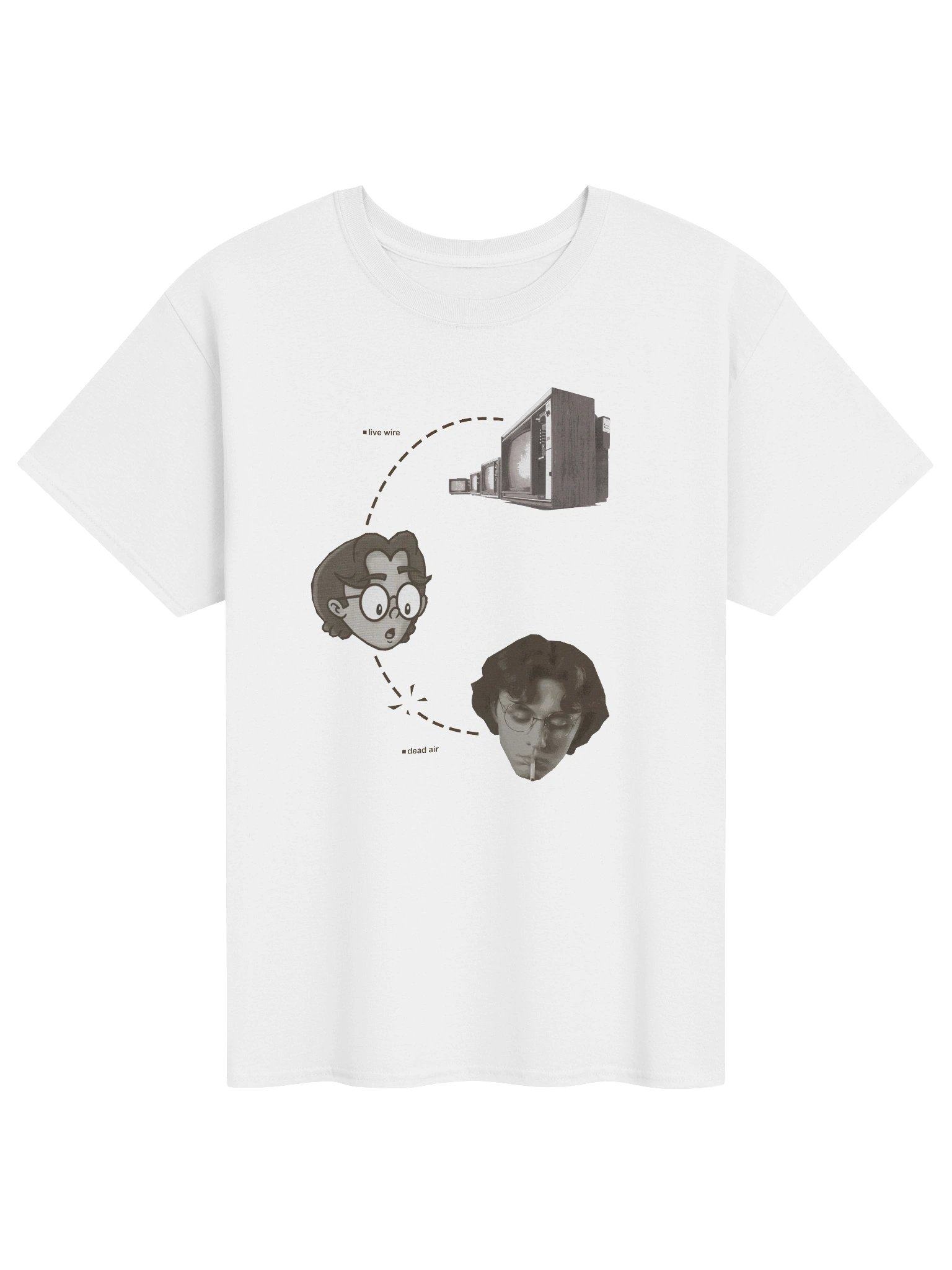 "A Twisted Sitcom" Live Wire T-Shirt product image (1)