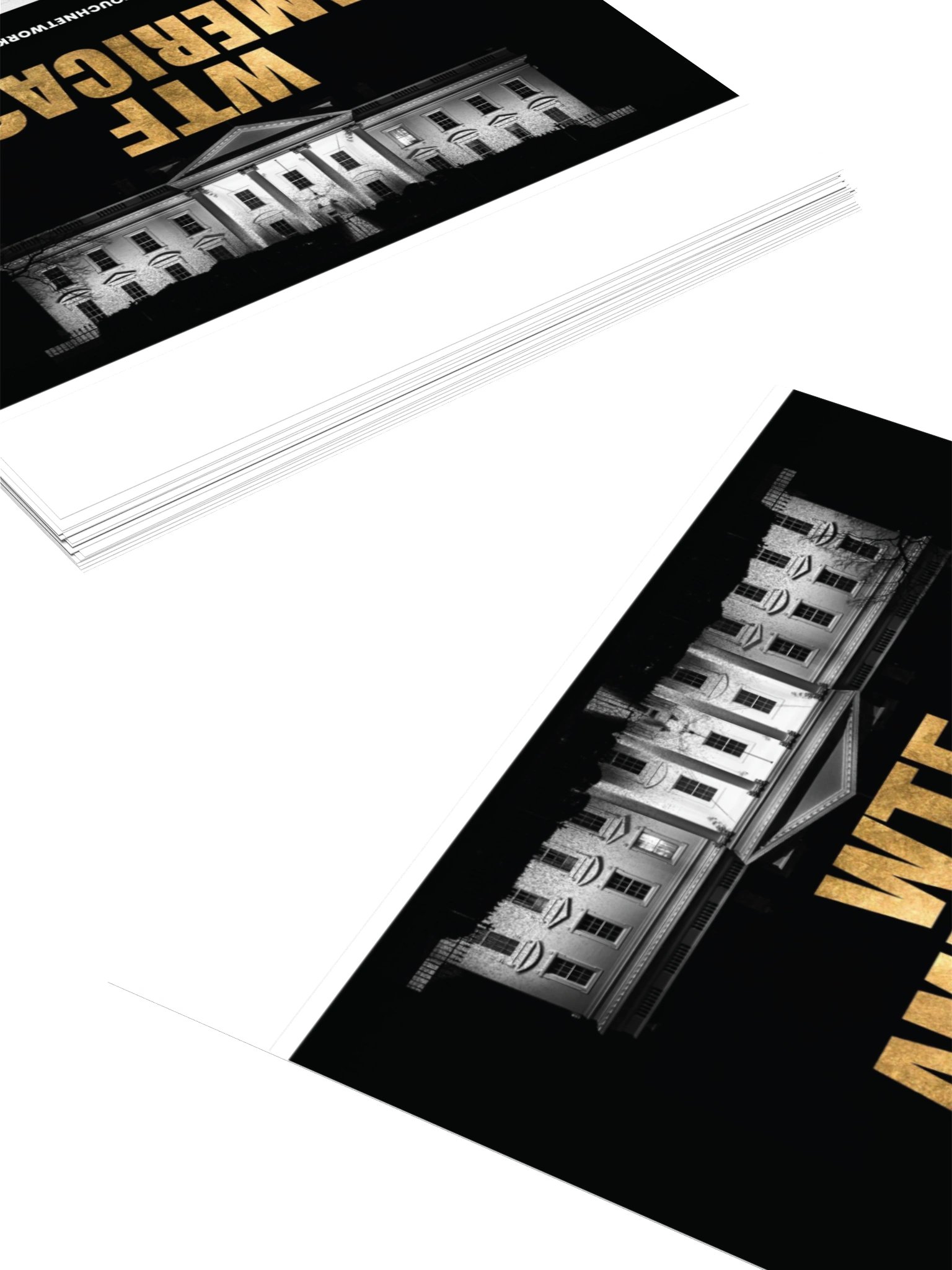 WTF America Book Cover Sticker product image (4)
