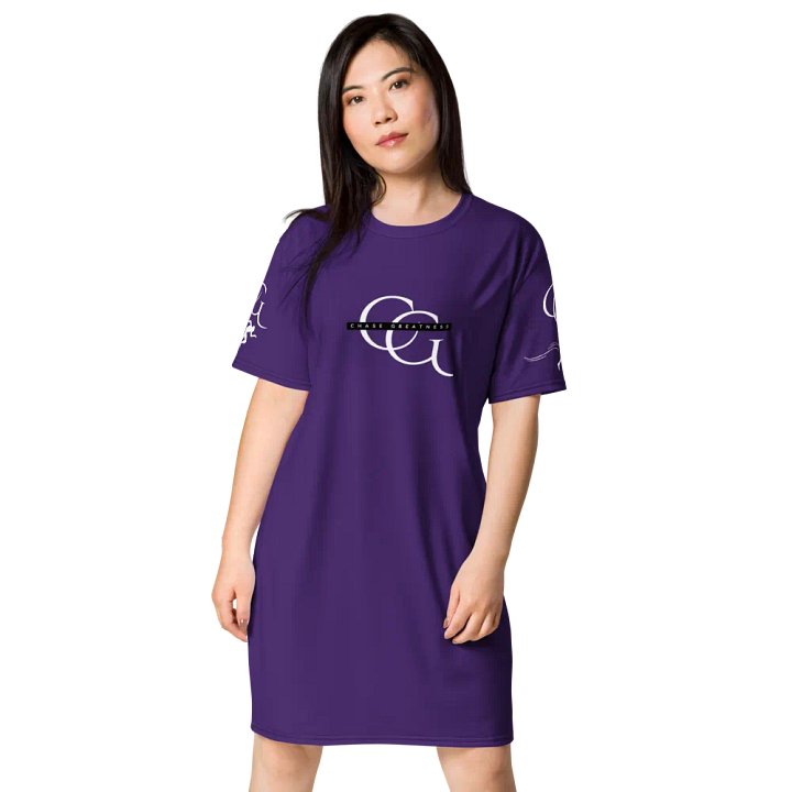 CG Purple T- Shirt Dress product image (1)