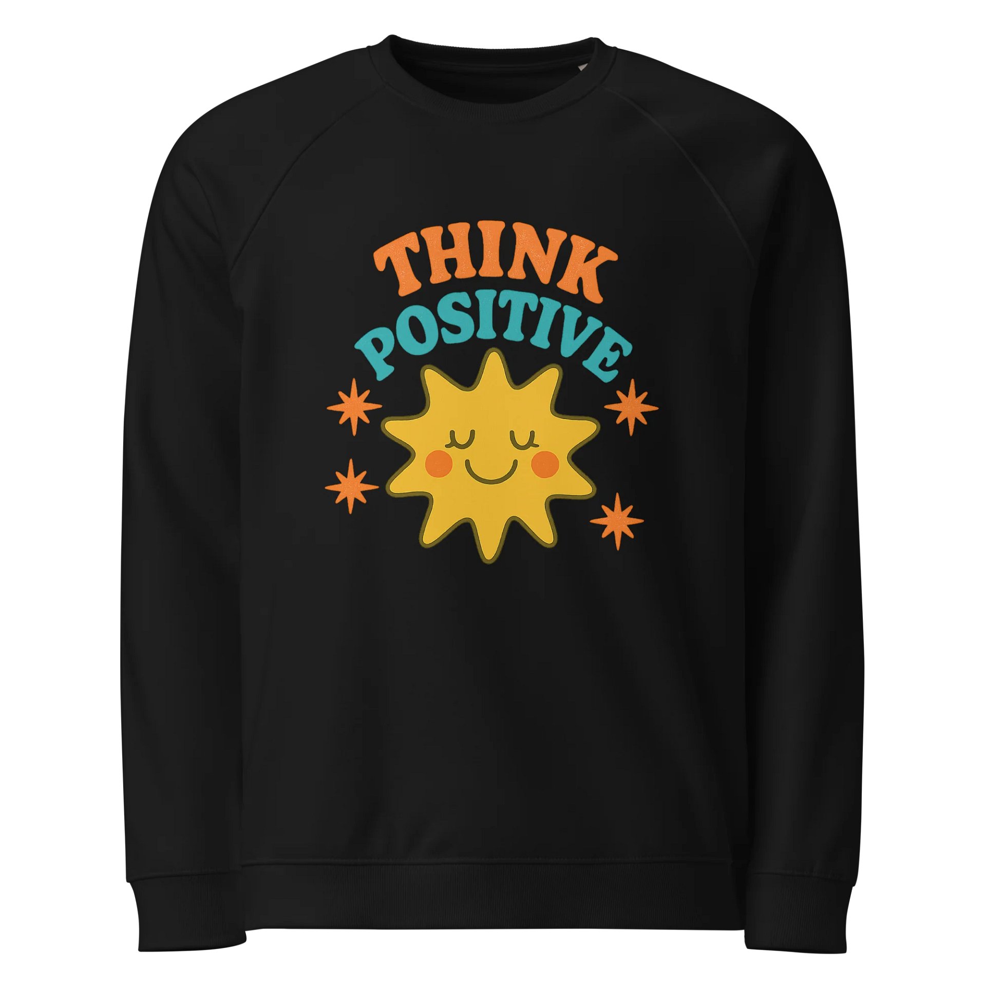 Cheerful Retro Sun Sweatshirt (Unisex) product image (1)